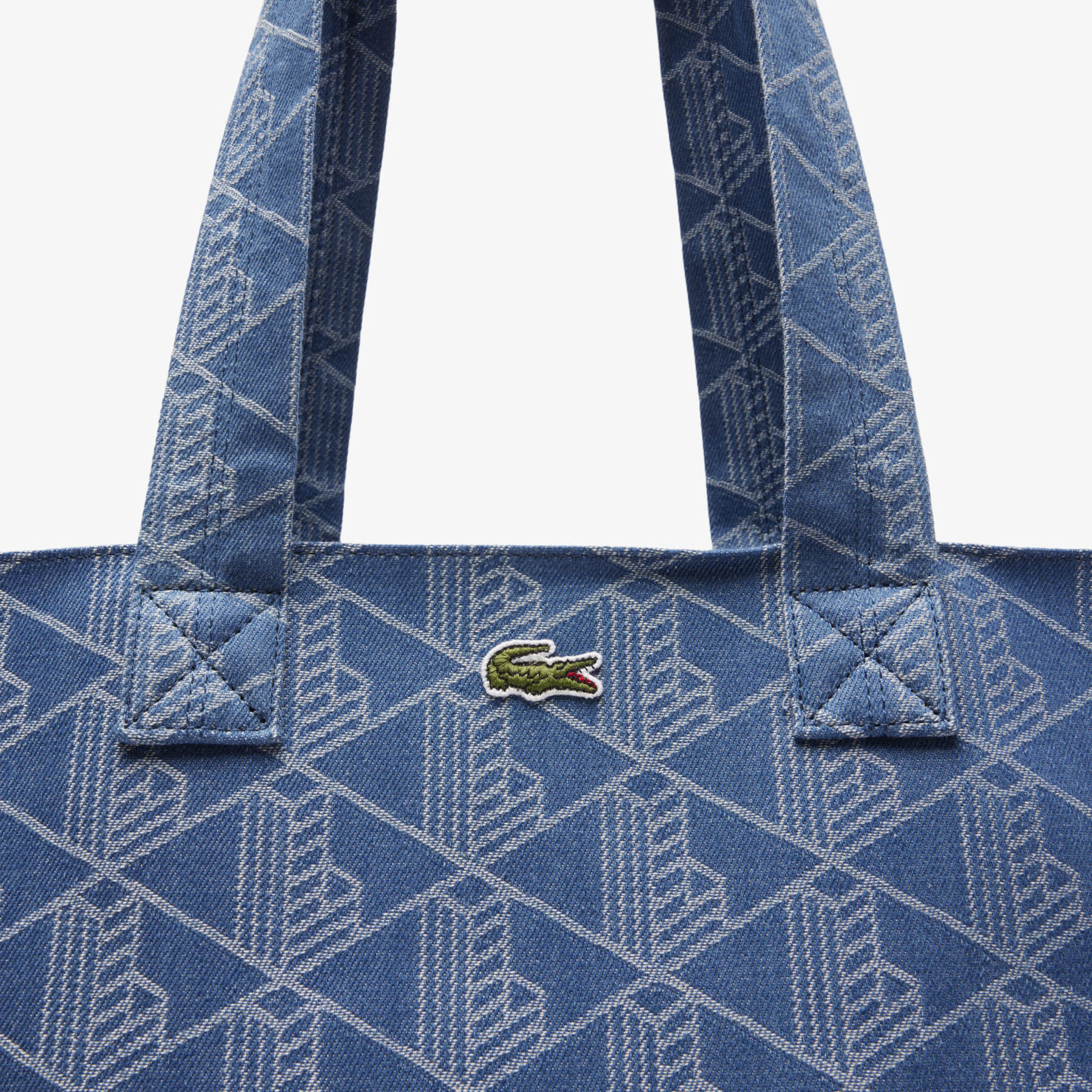 XXL Summer Pack Jacquard Motif Tote lacoste xxl summer pack jacquard motif tote