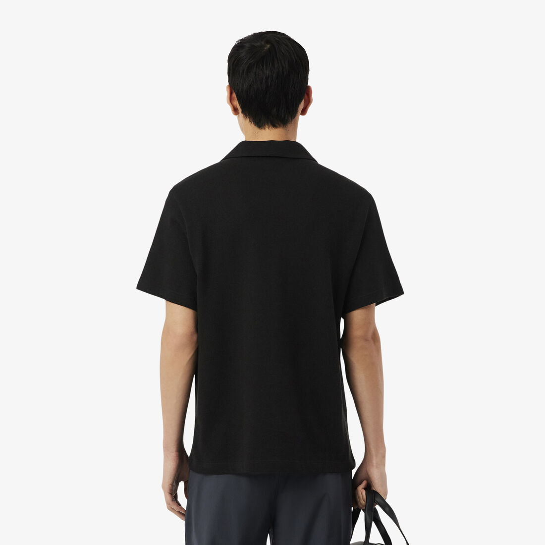 Classic Fit Cotton-Linen Polo Shirt Classic Fit Cotton-Linen Polo Shirt