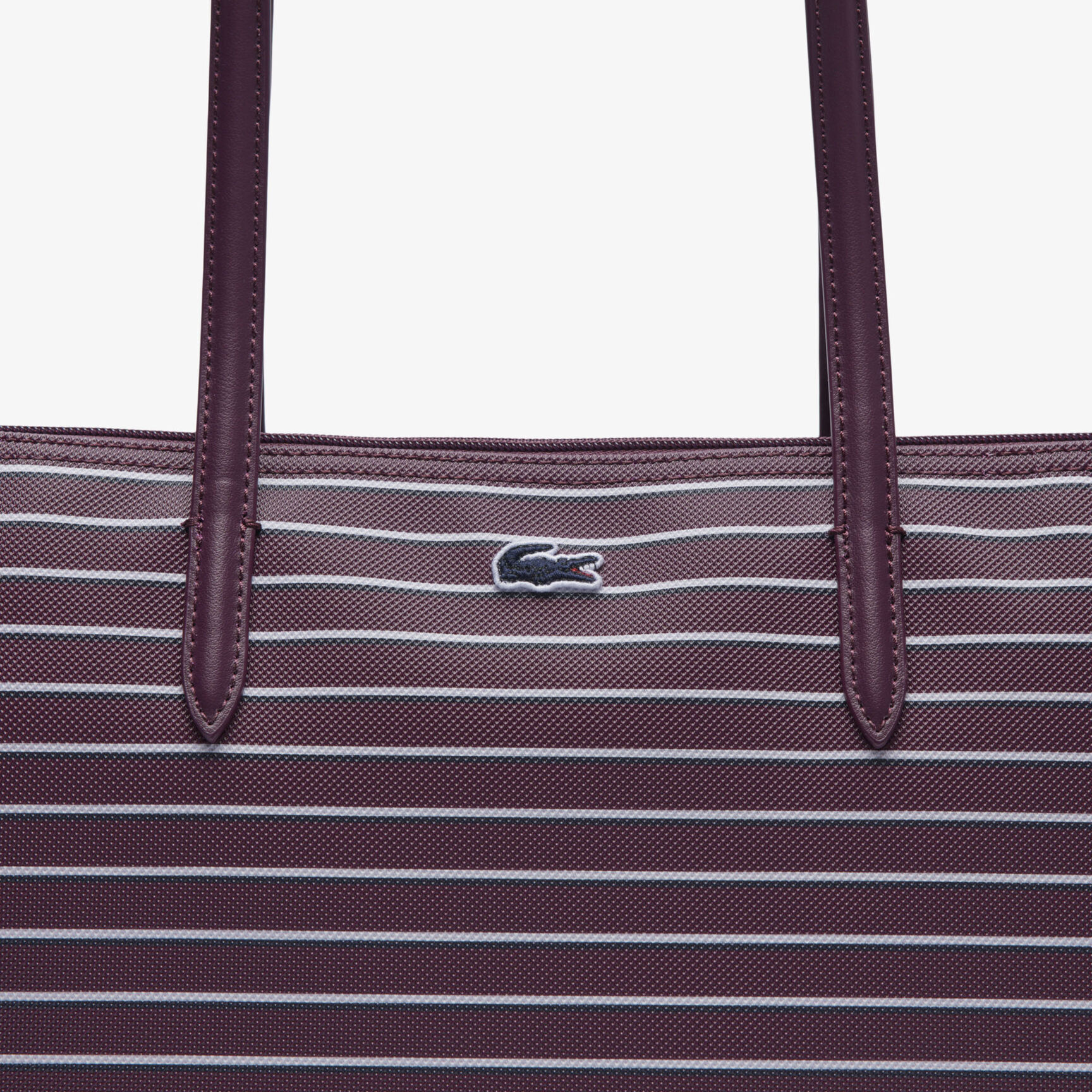 Large Striped L.12.12 Concept Tote