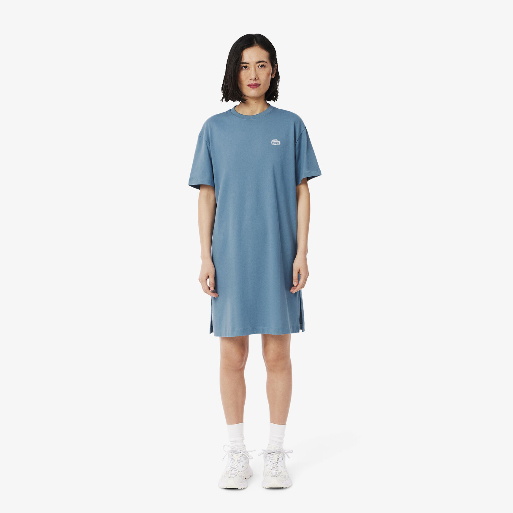 Oversized Cotton Jersey T-shirt Dress