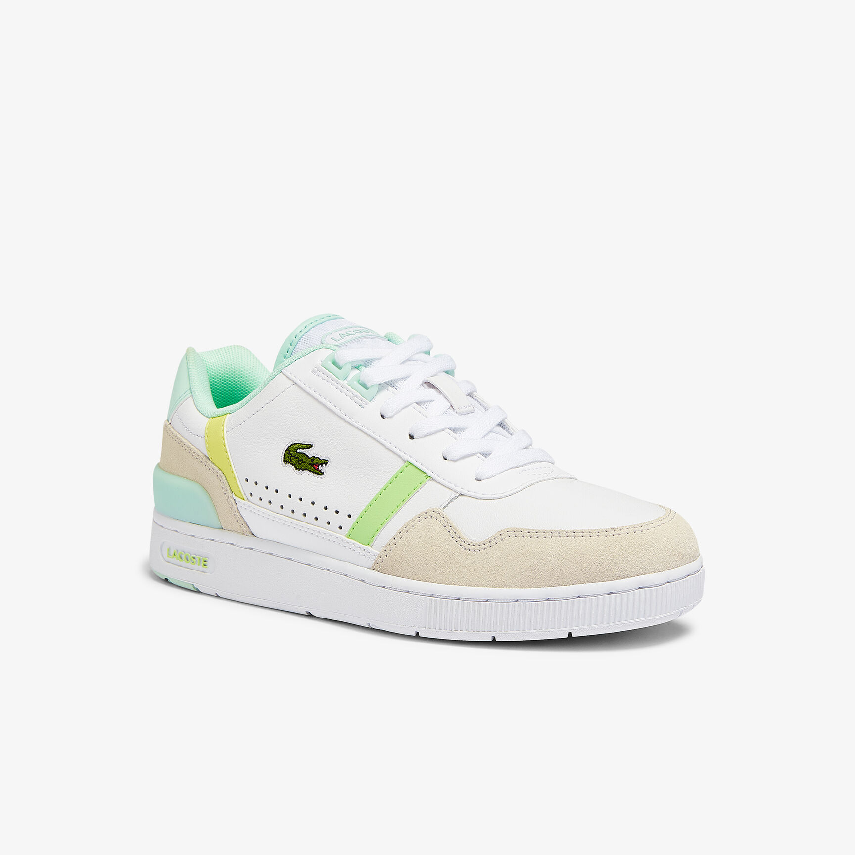 Women's T-Clip Leather Sneakers