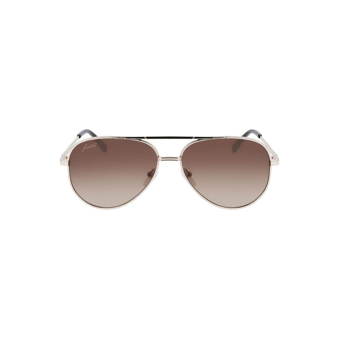 Unisex Pilot Shape Metal Signature 101 Sunglasses
