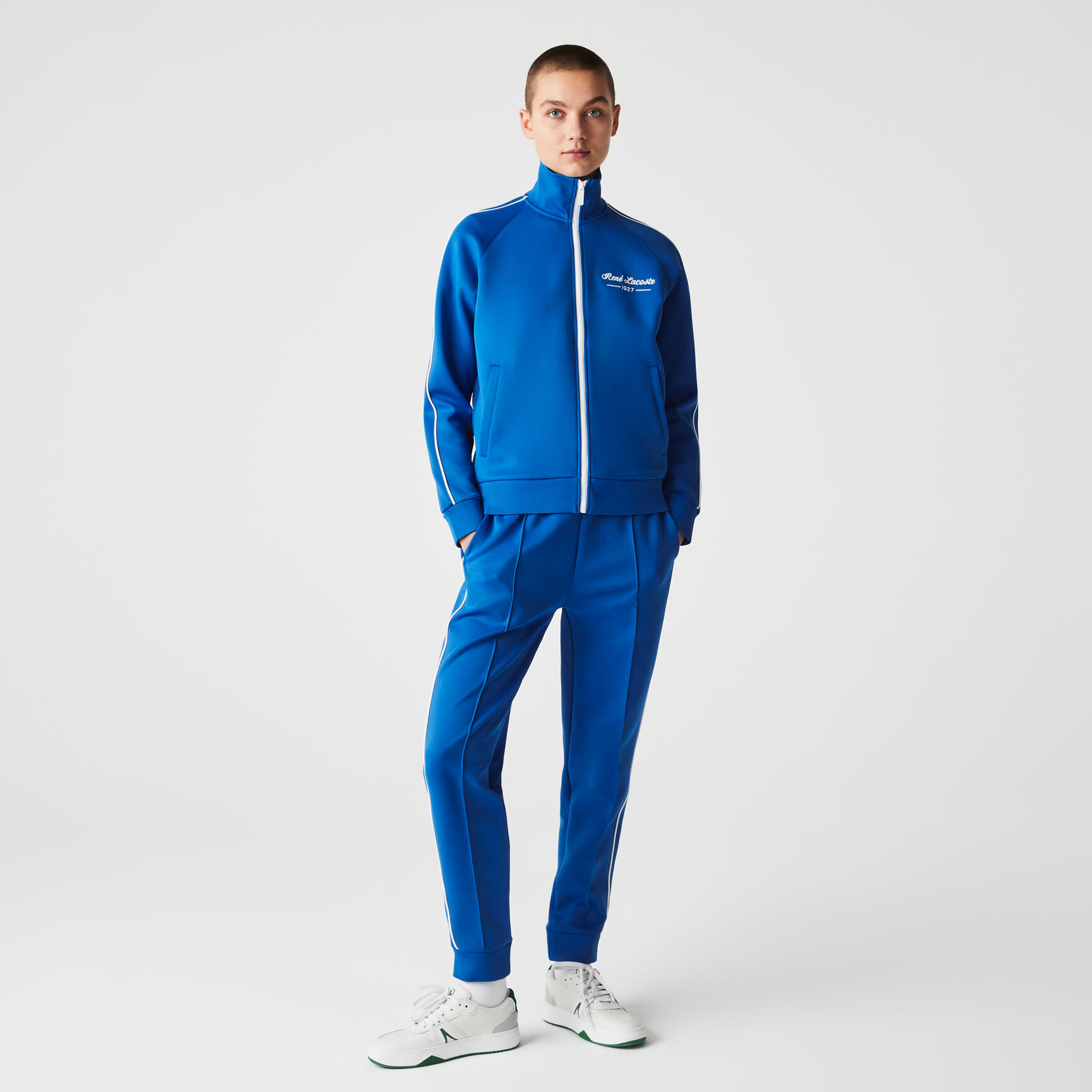 Women’s Embroidered Lettering Zip Tracksuit Jacket Women’s Embroidered Lettering Zip Tracksuit Jacket