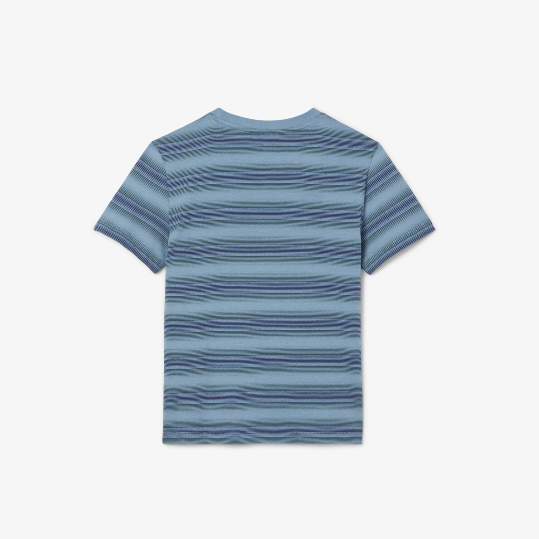 Striped Print Cotton T-shirt Striped Print Cotton T-shirt