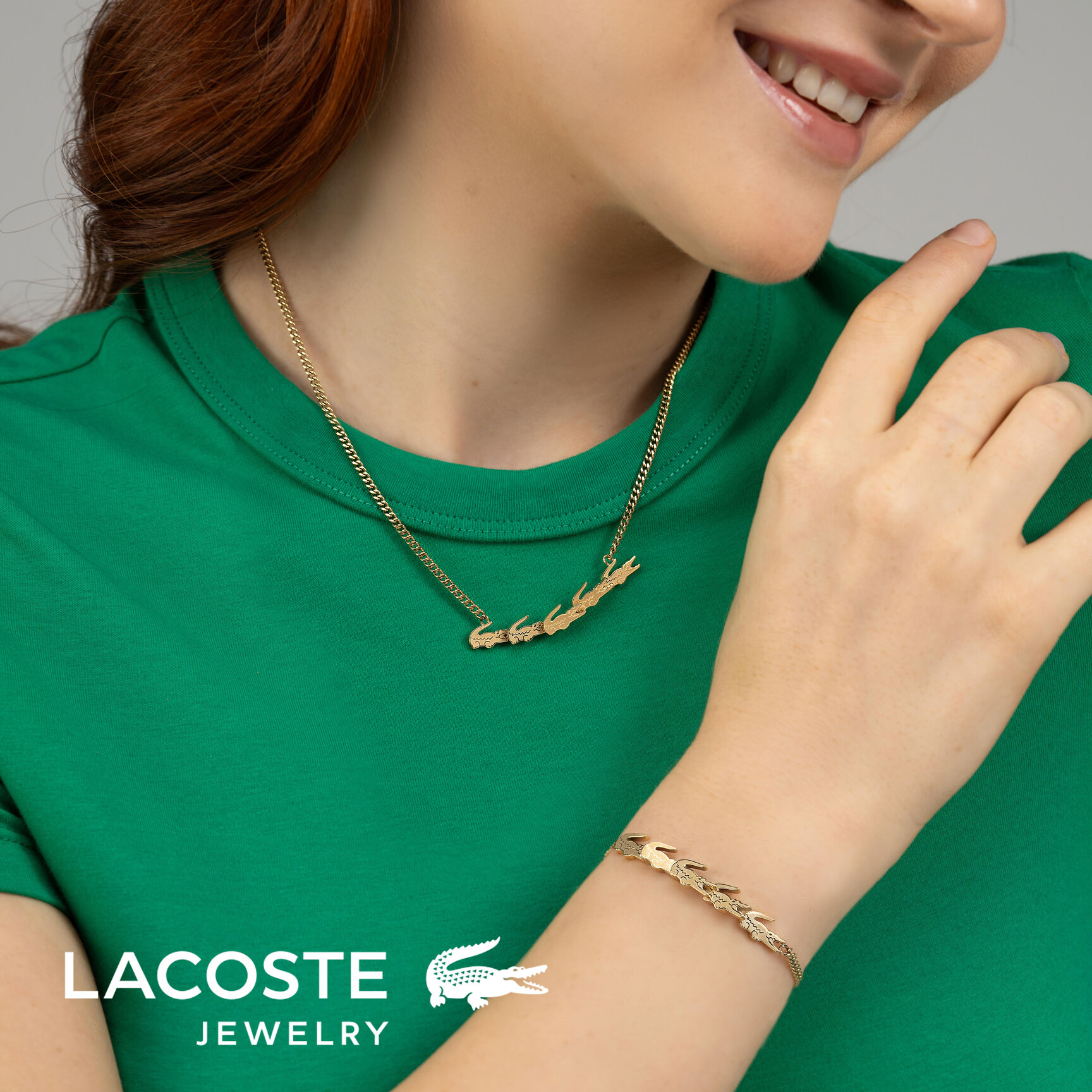 Lacoste Crocodile Womens Bracelet