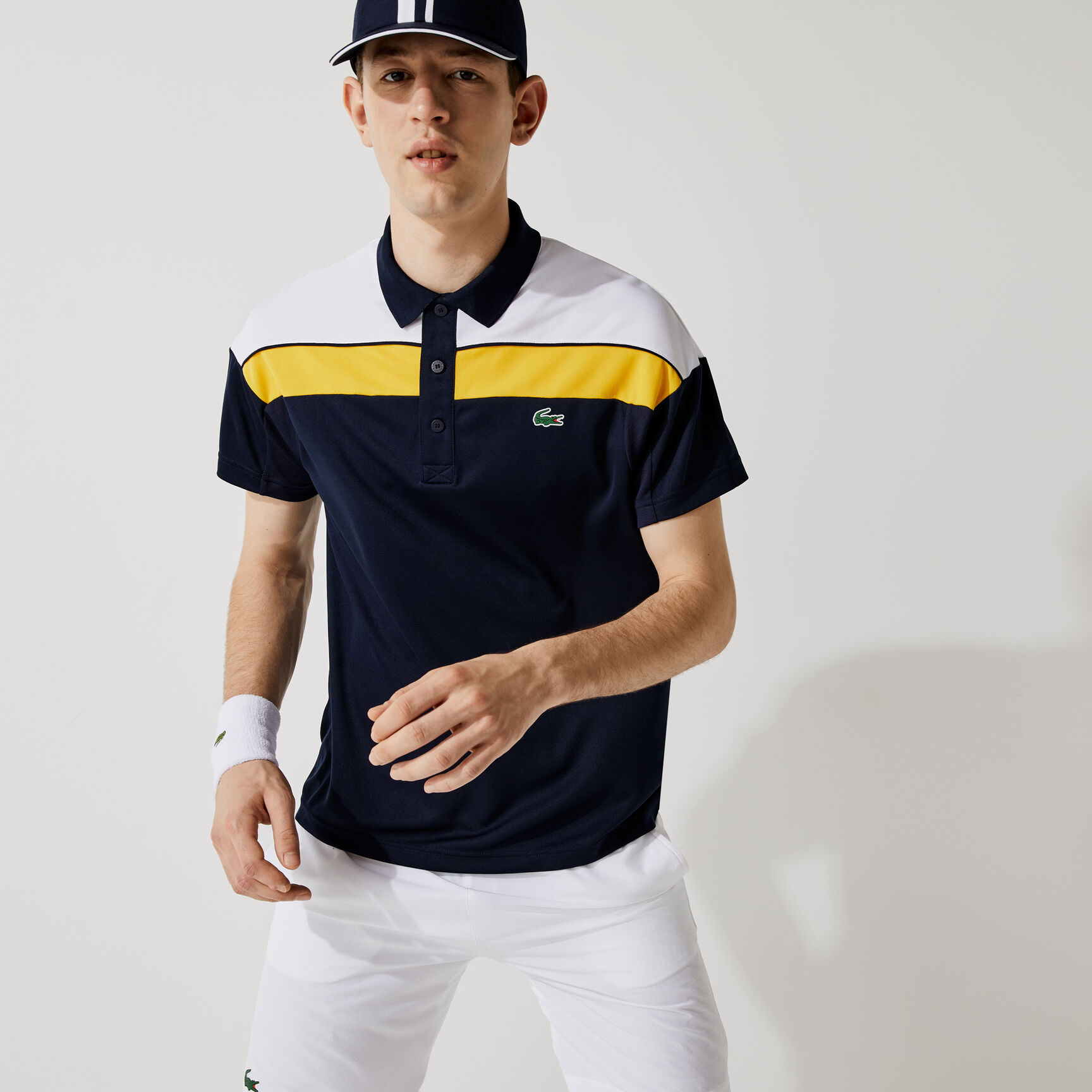 Men’s Lacoste SPORT Thermo-Regulating Piqué Regular Fit Polo Men’s Lacoste SPORT Thermo-Regulating Piqué Regular Fit Polo
