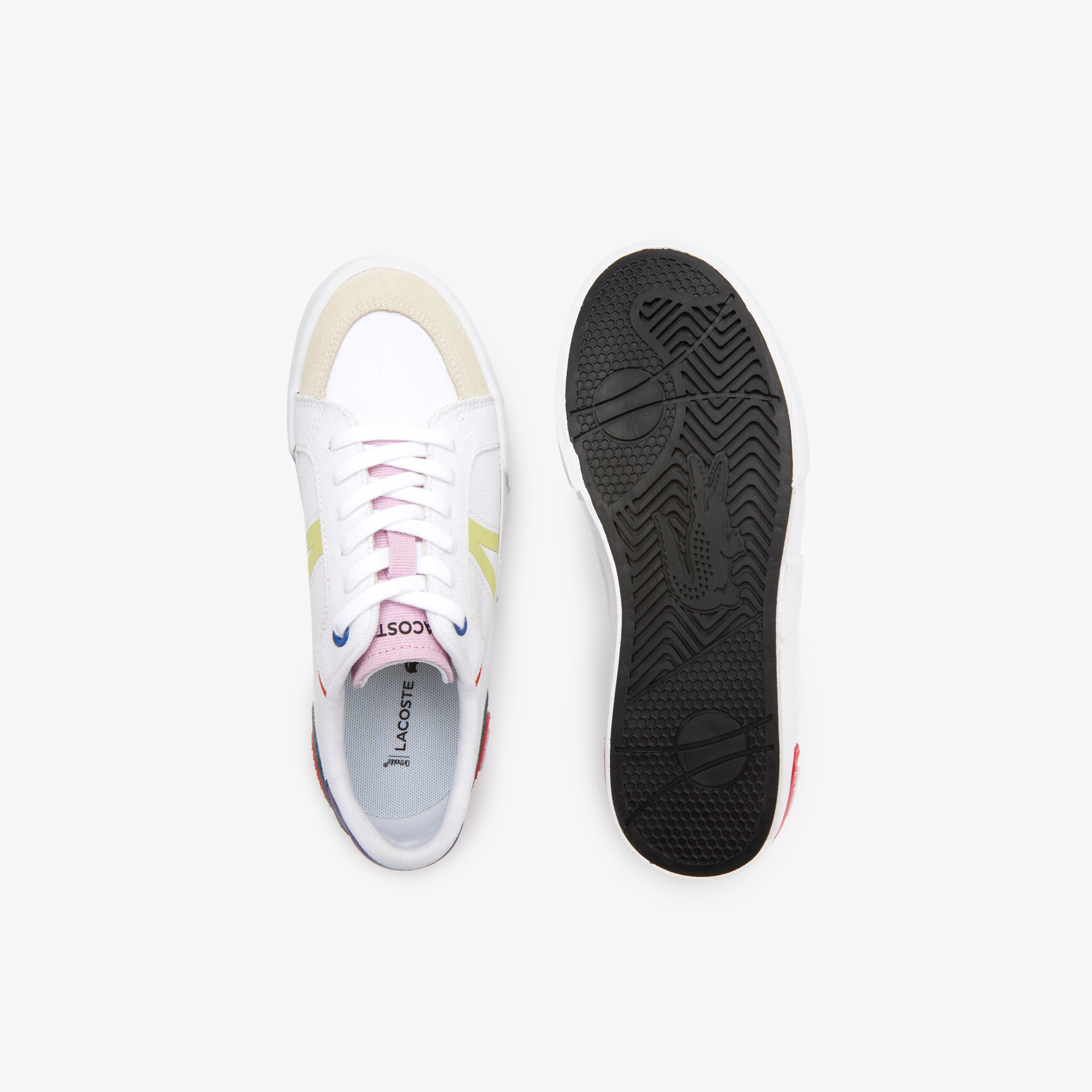 Women's Lacoste L004 Textile Colour-Pop Trainers