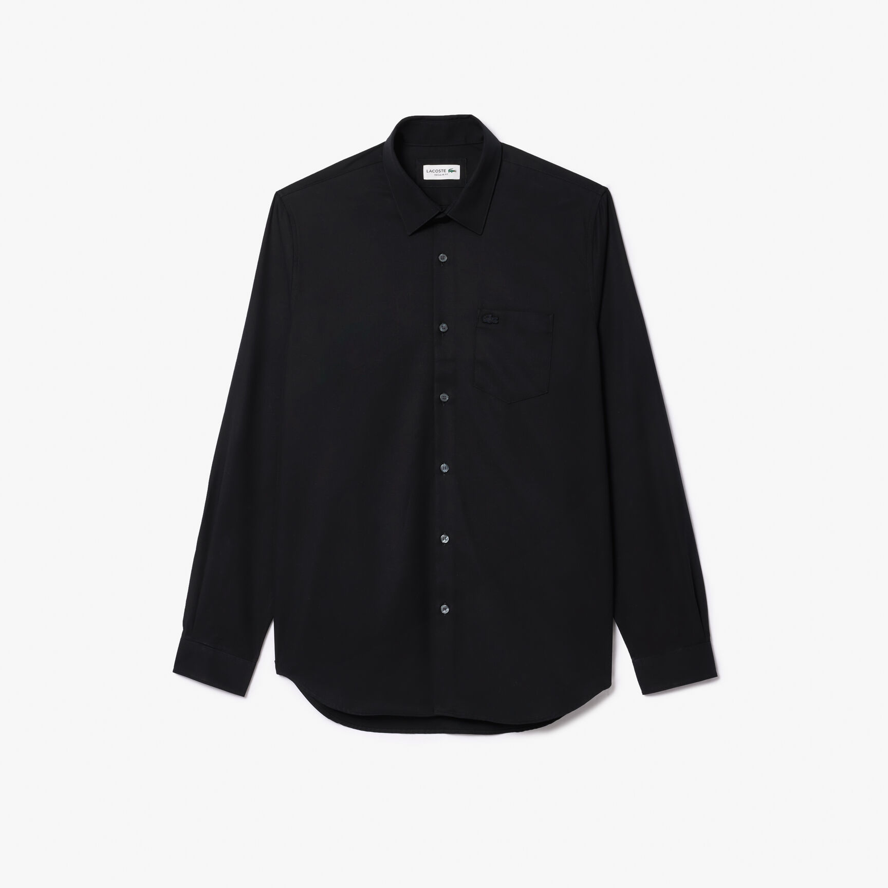 قميص بوبلين قطني بقصّة عادية قميص بوبلين قطني بقصّة عادية