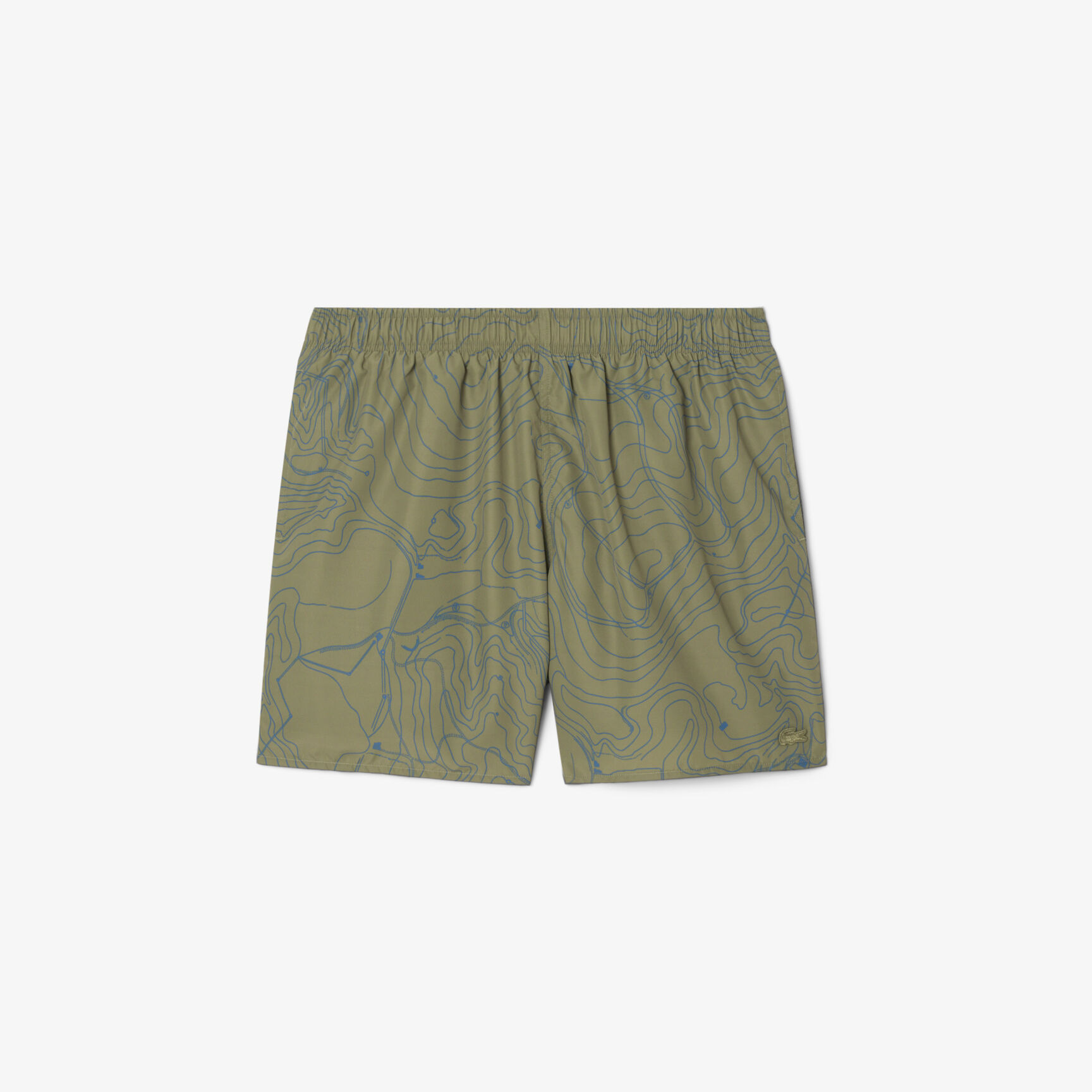 Mid Length Print Swim Trunks Mid Length Print Swim Trunks