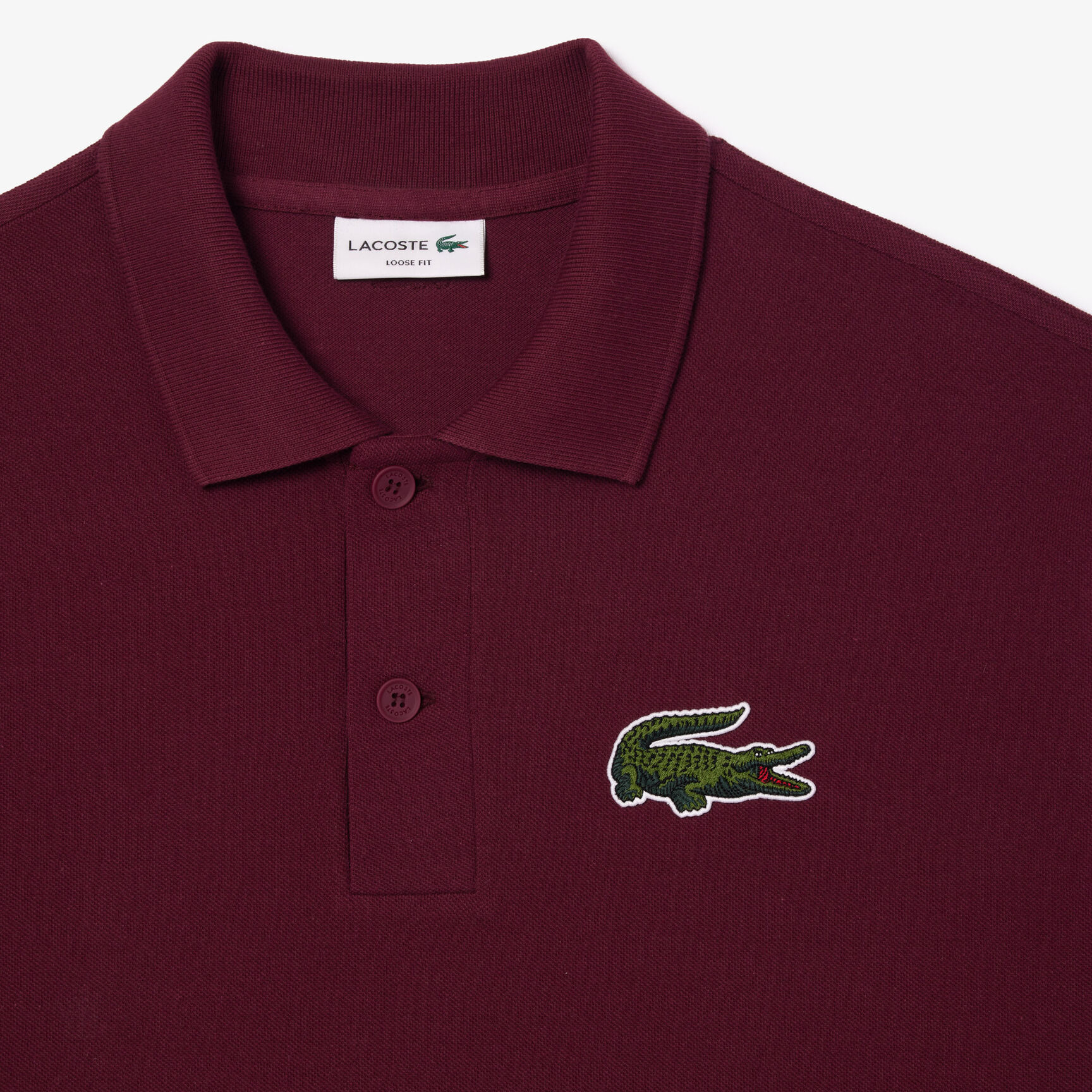 Original L.12.12 Loose fit 8's crocodile Polo Shirt