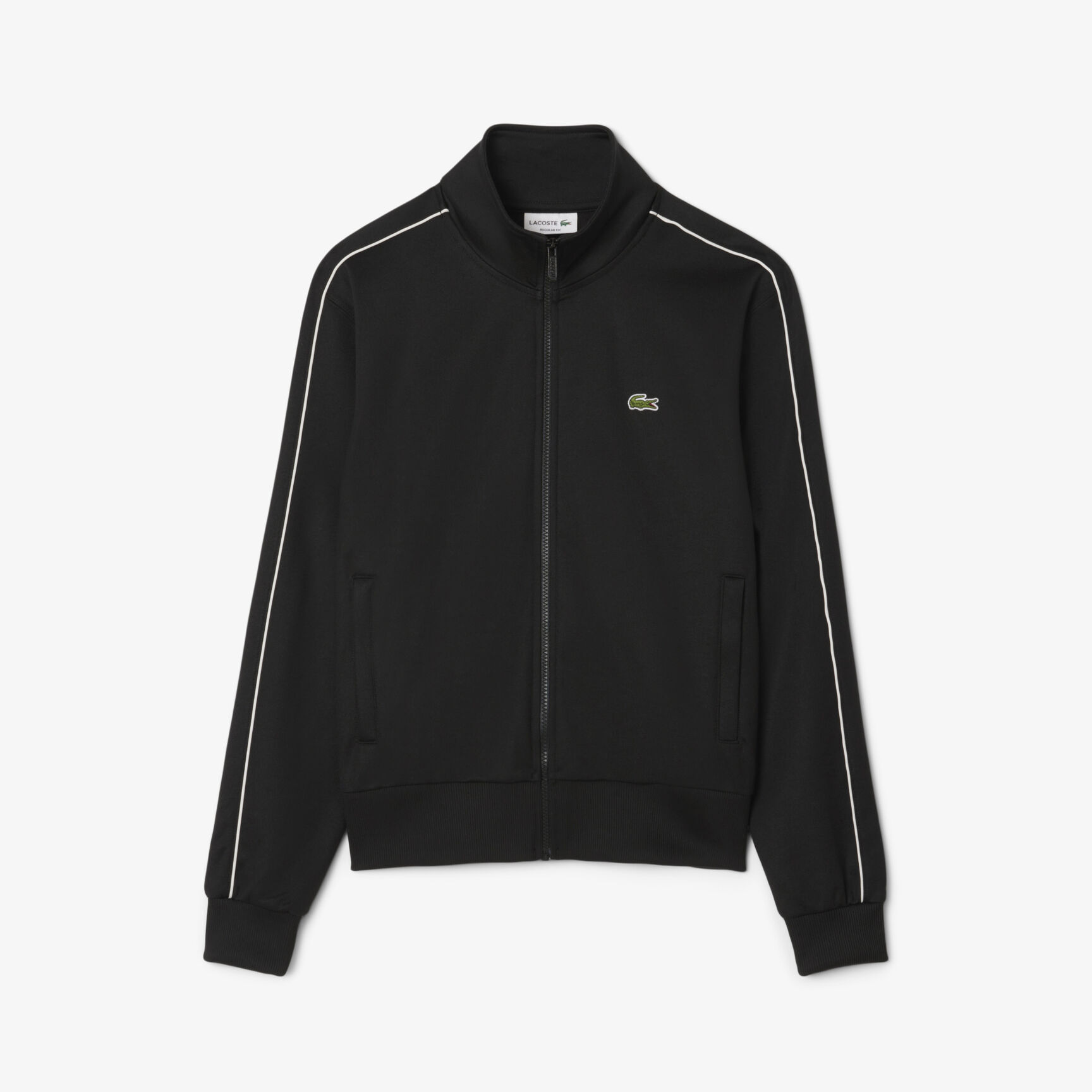Paris Pique Zip Front Track Jacket