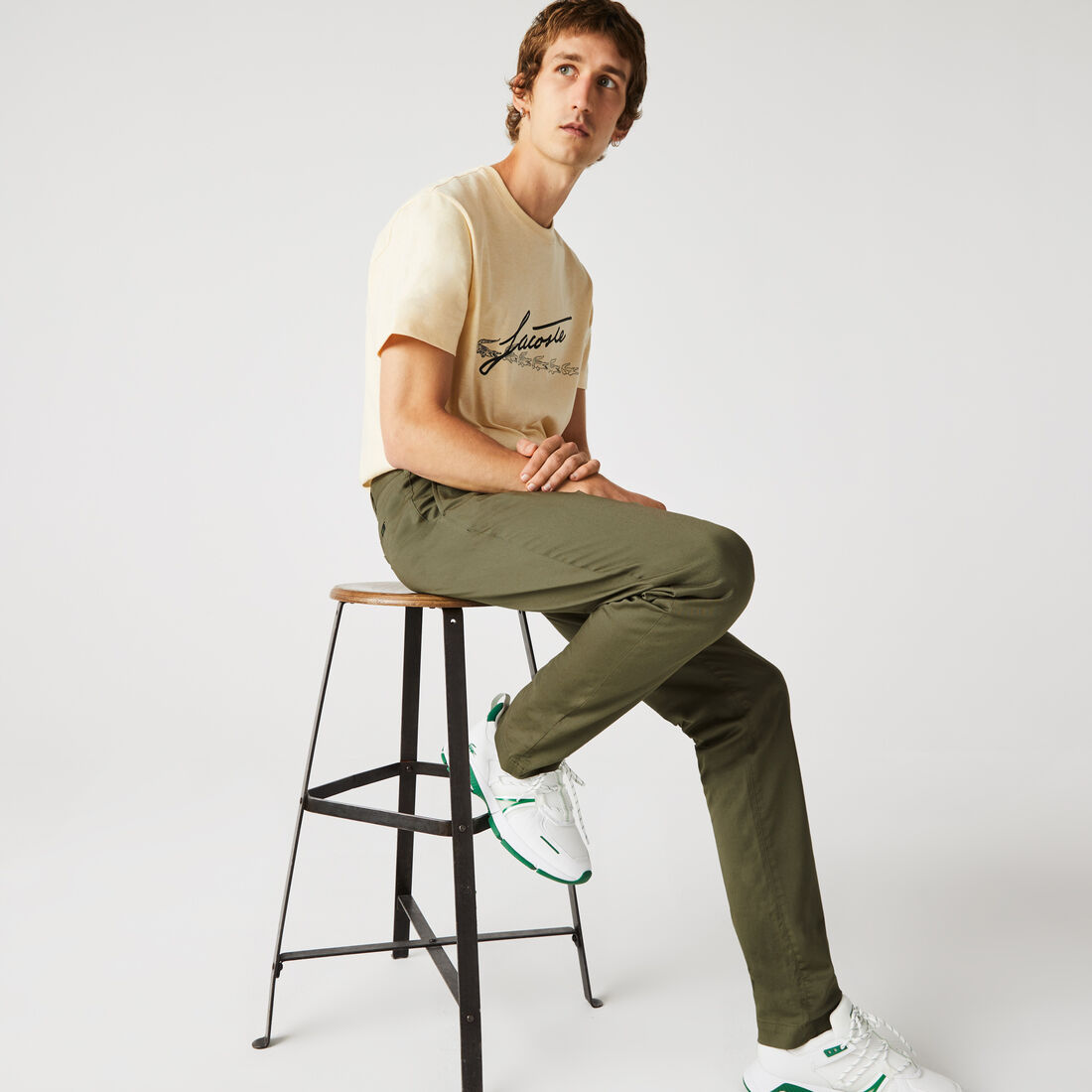 Men's New Classic Slim Fit Stretch Cotton Trousers Men's New Classic Slim Fit Stretch Cotton Trousers