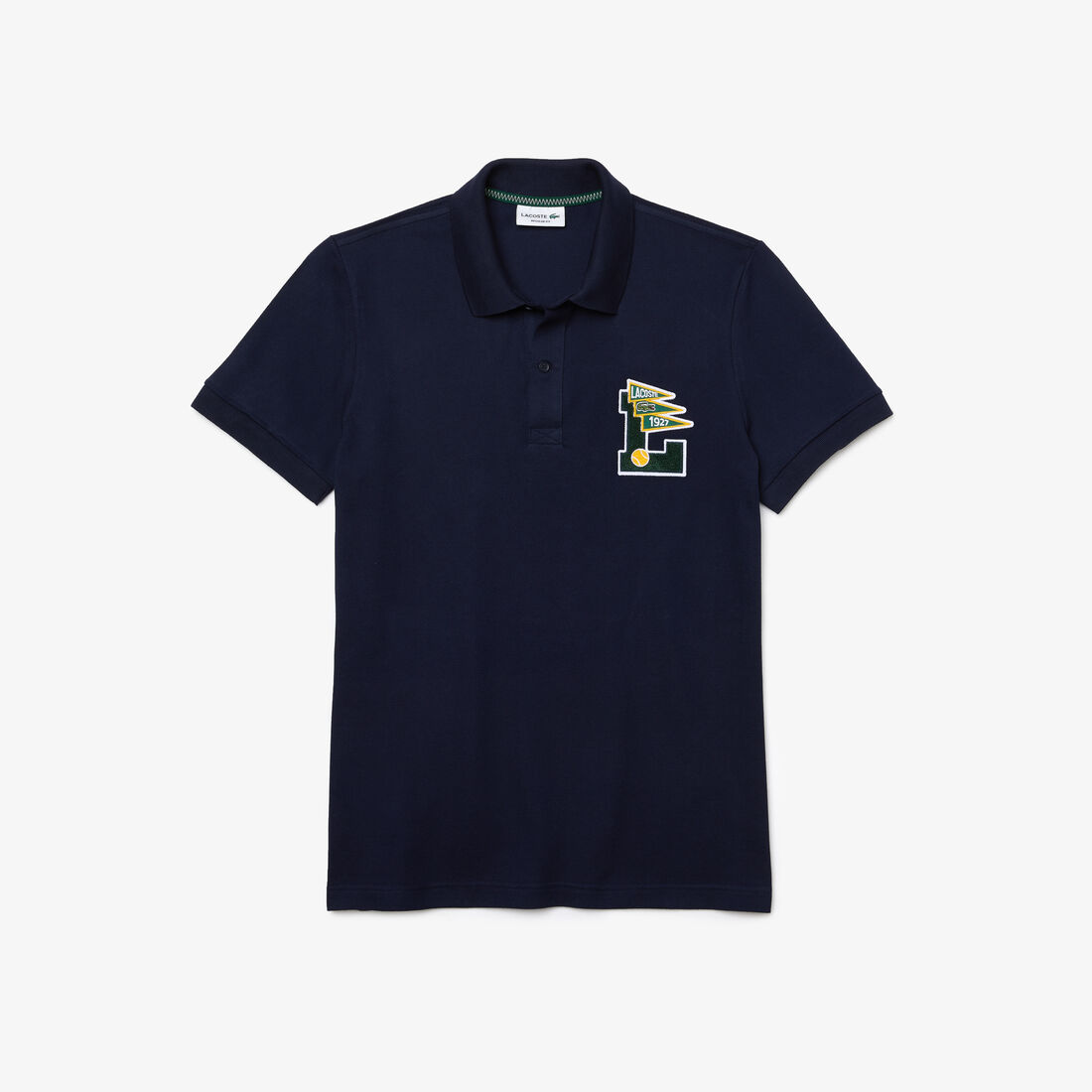 بولو Lacoste للرجال بقصة عادية من قطن بيكيه بولو Lacoste للرجال بقصة عادية من قطن بيكيه