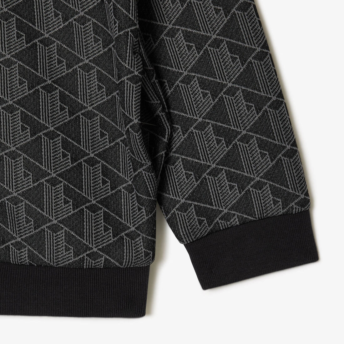 سويت شيرت باريس مونوغرام برقبة عالية وسحاب سويت شيرت باريس مونوغرام برقبة عالية وسحاب