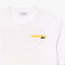 washed effect ombr  lacoste print t shirt