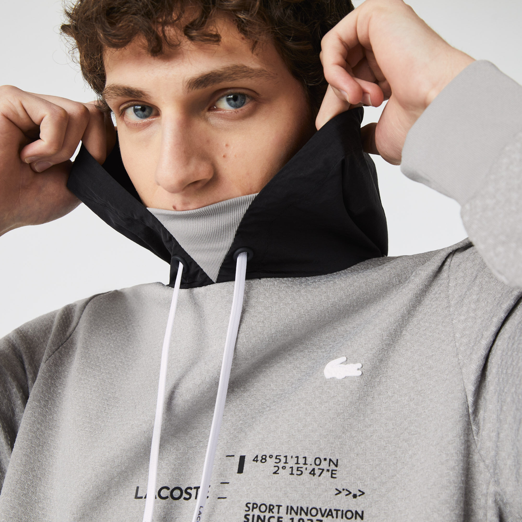 Lacoste sport pullover hoodie new arrivals