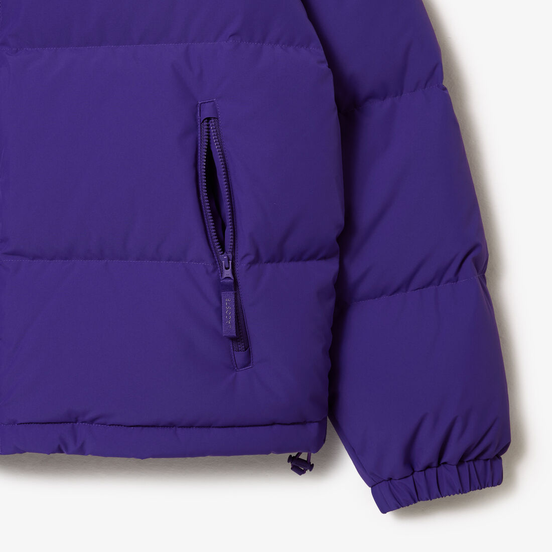 Men's Lacoste Quilted Water-Repellent Short Jacket Men's Lacoste Quilted Water-Repellent Short Jacket