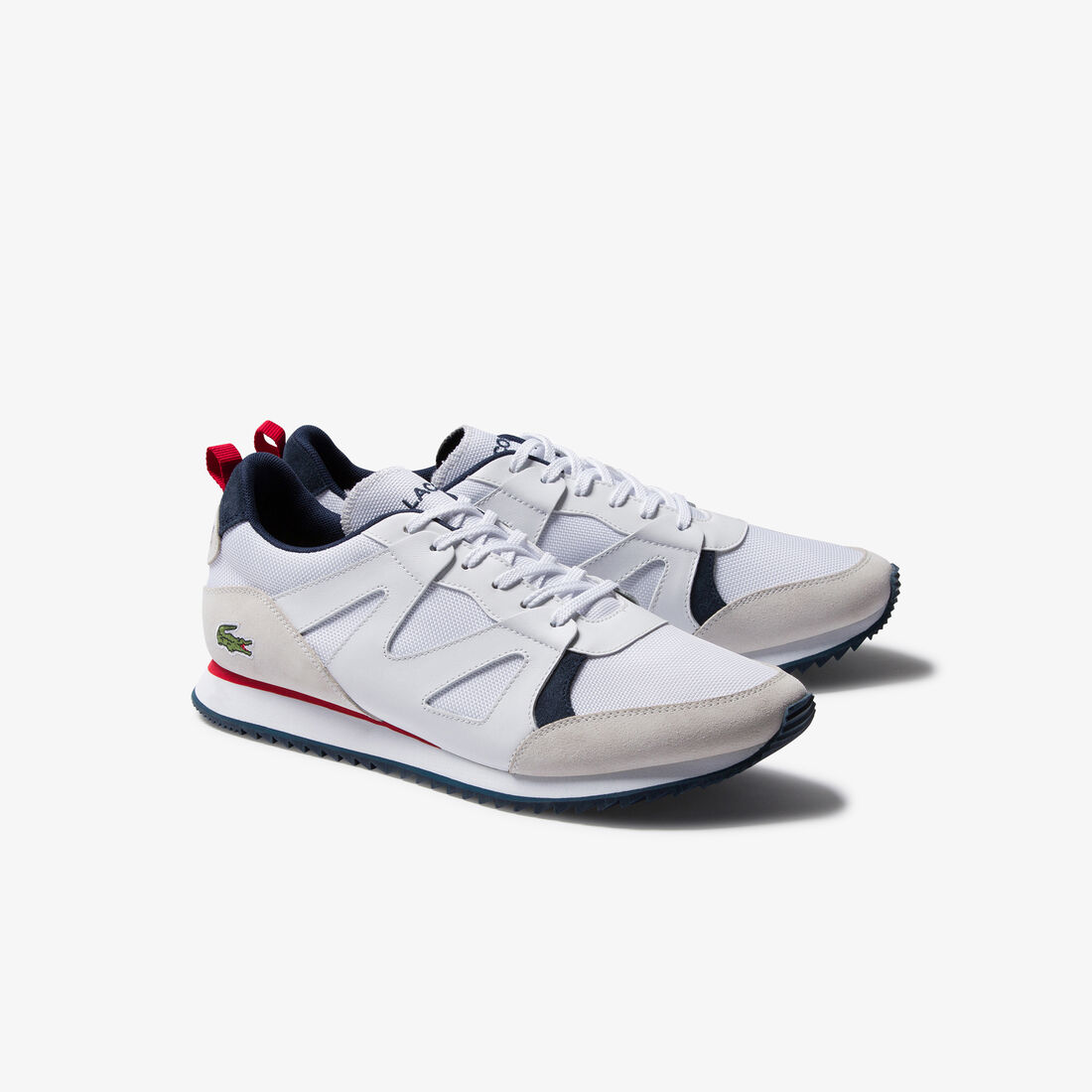 حذاء رياضي من القماش والجلد المدبوغ من مجموعة Aesthet للرجال حذاء رياضي من القماش والجلد المدبوغ من مجموعة Aesthet للرجال