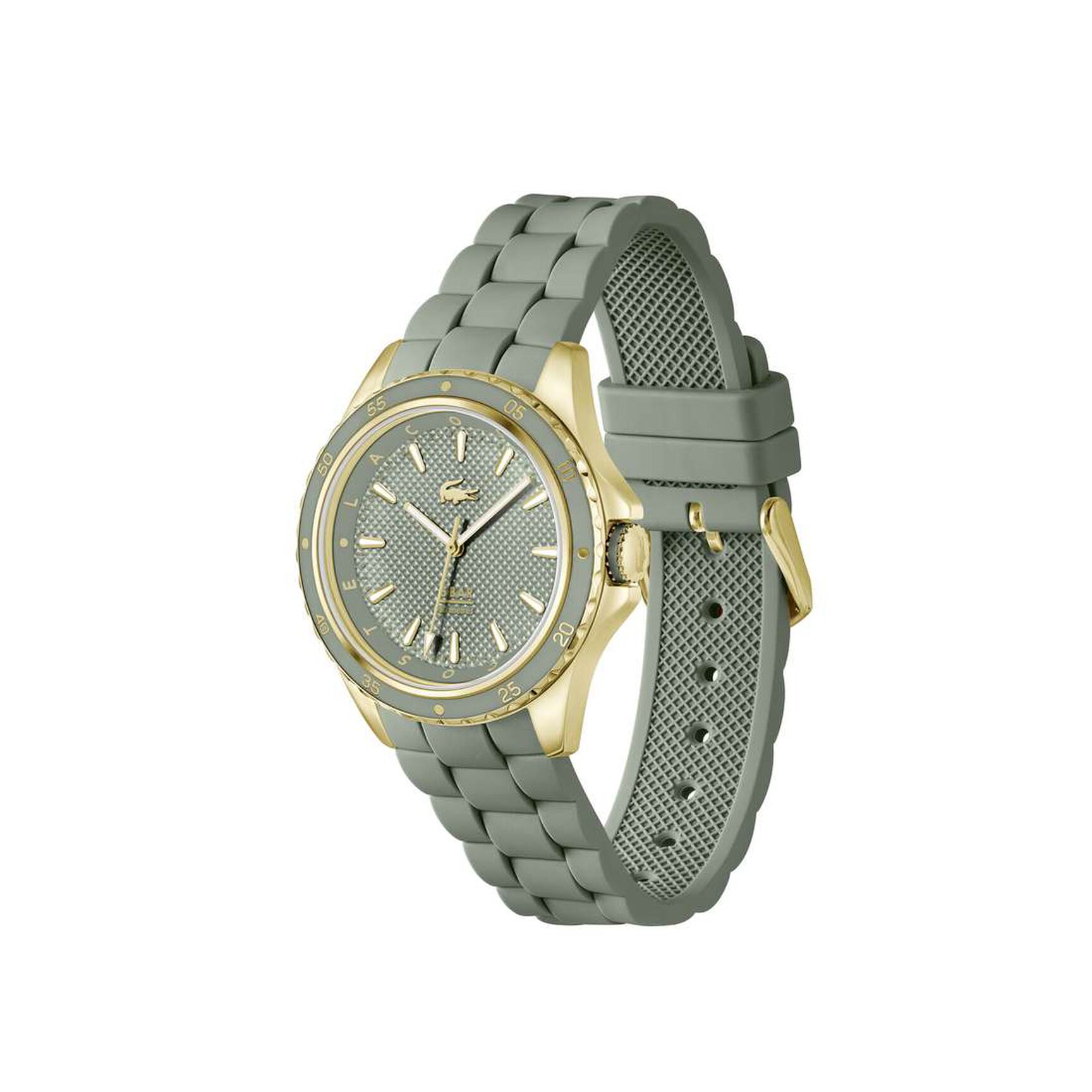 ساعة كوارتز نسائية بسوار من السيليكون بثلاث عقارب ساعة كوارتز نسائية بسوار من السيليكون بثلاث عقارب