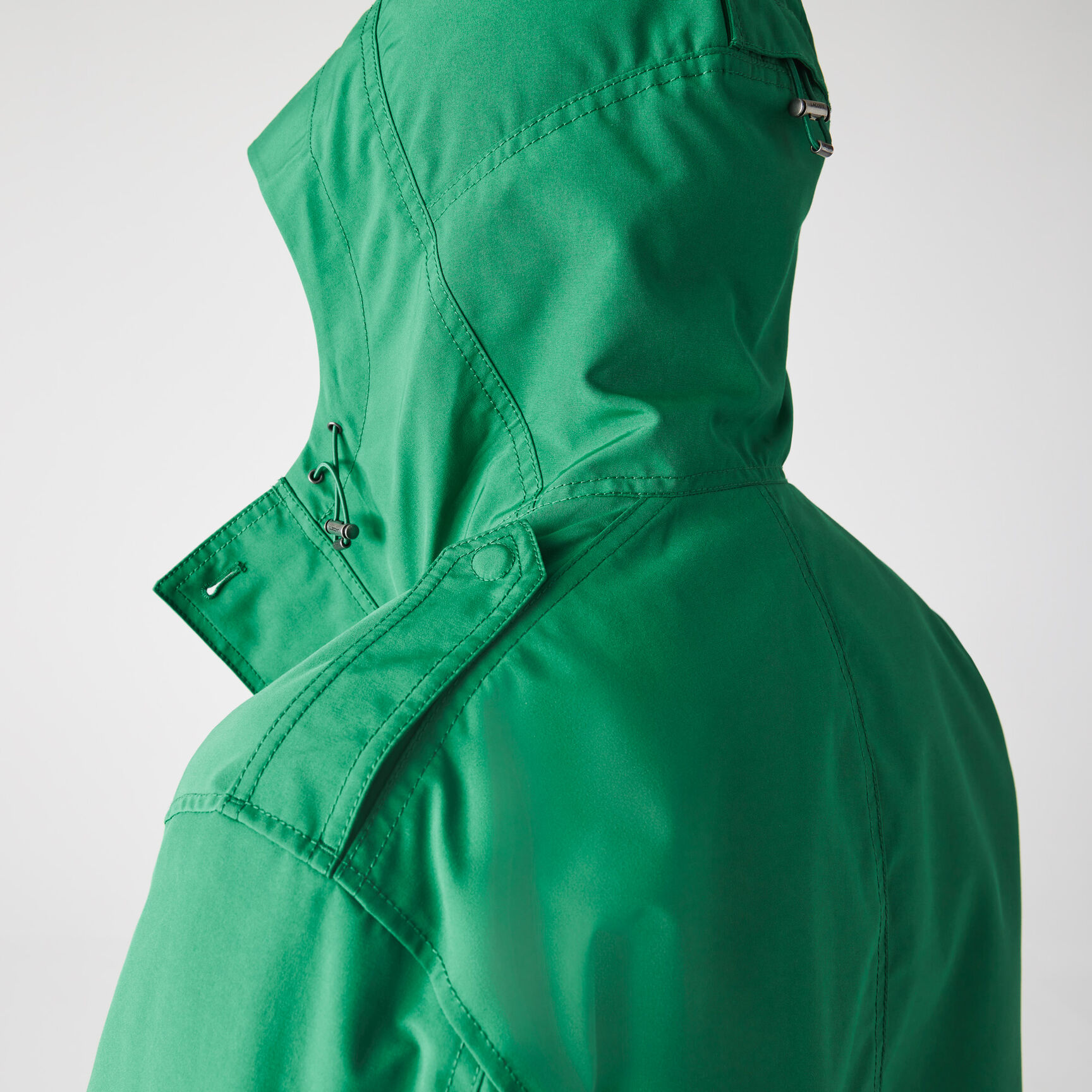 جاكيت باركا قصير مزيج قطن مقاوم للماء بغطاء رأس للرجال جاكيت باركا قصير مزيج قطن مقاوم للماء بغطاء رأس للرجال