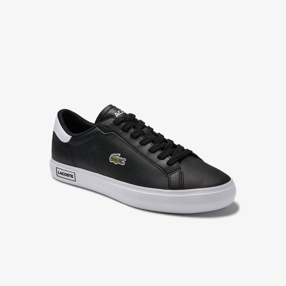 Men's Powercourt Leather and Synthetic Sneakers