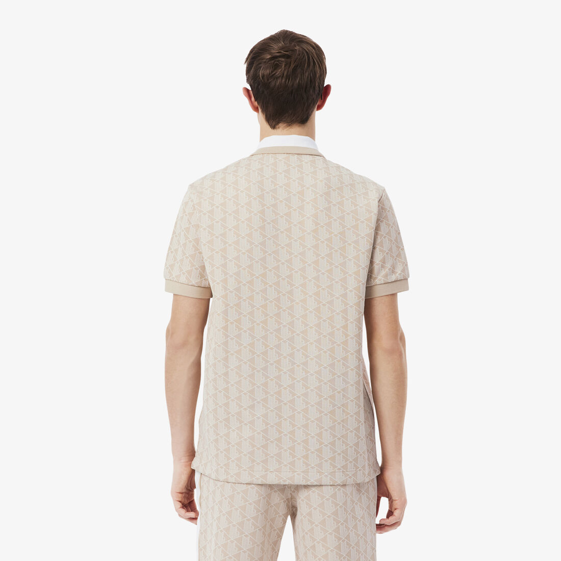 Classic Fit Monogram Jacquard Polo Shirt Classic Fit Monogram Jacquard Polo Shirt
