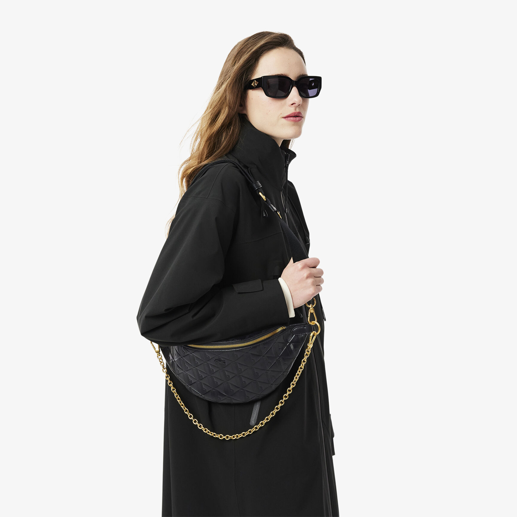 محفظة ماهيكي جلدية منقوشة