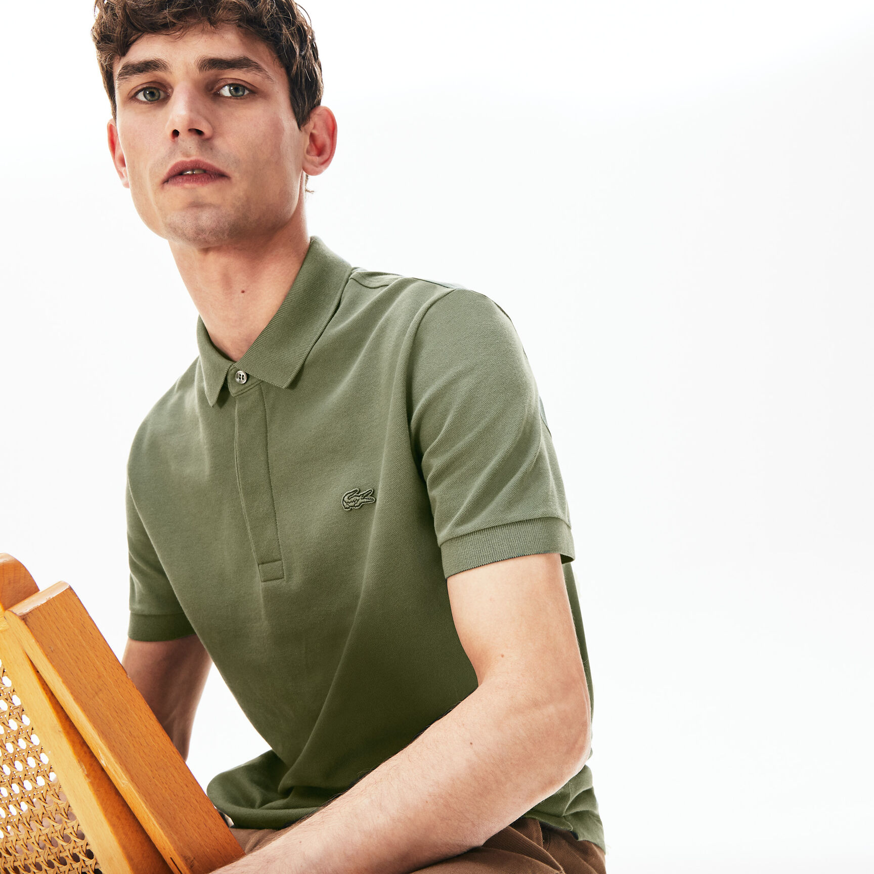 Regular Fit Paris Stretch Pique Polo Shirt