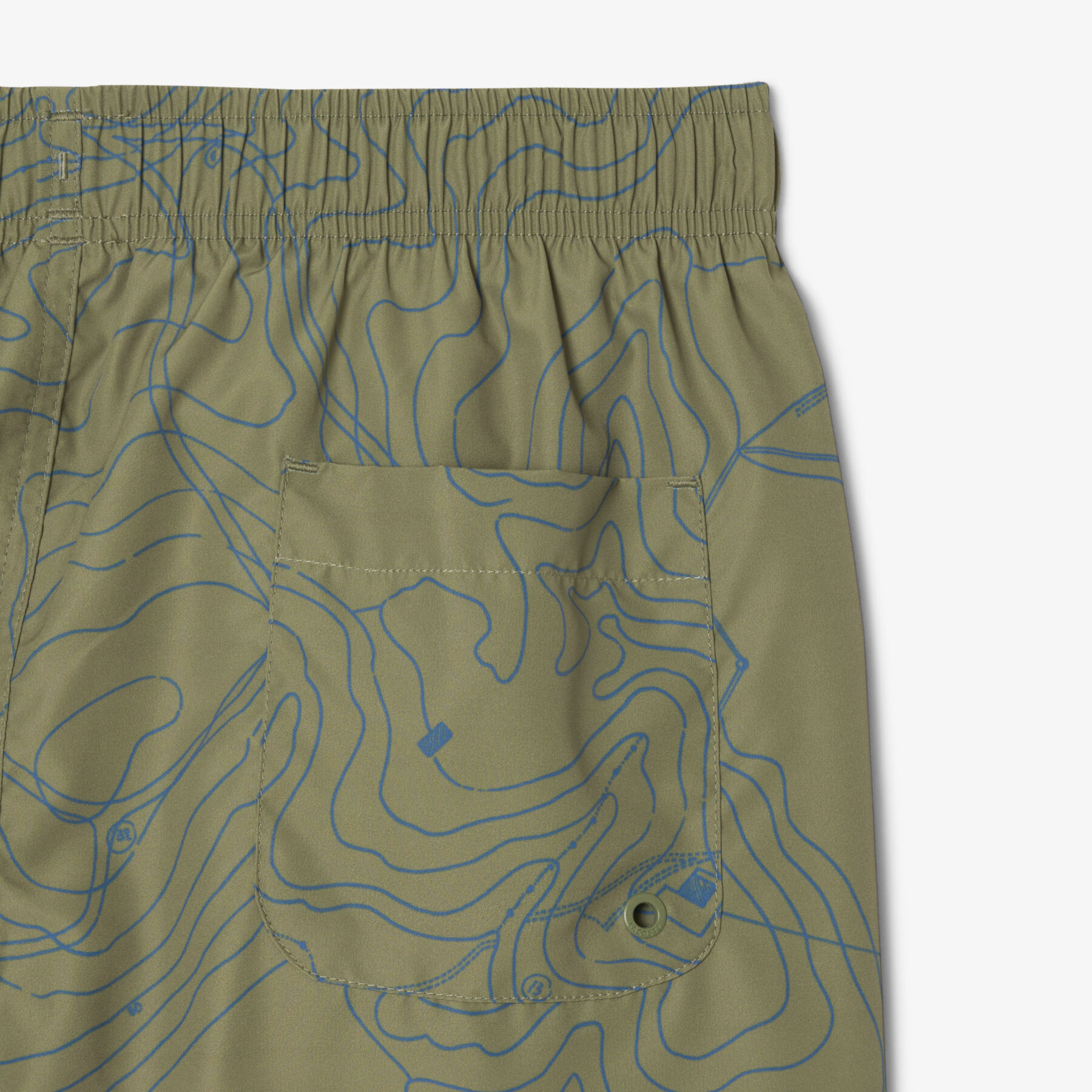 Mid Length Print Swim Trunks lacoste mid length print swim trunks