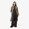 Water-Repellent Plaid Wrap Coat Water-Repellent Plaid Wrap Coat