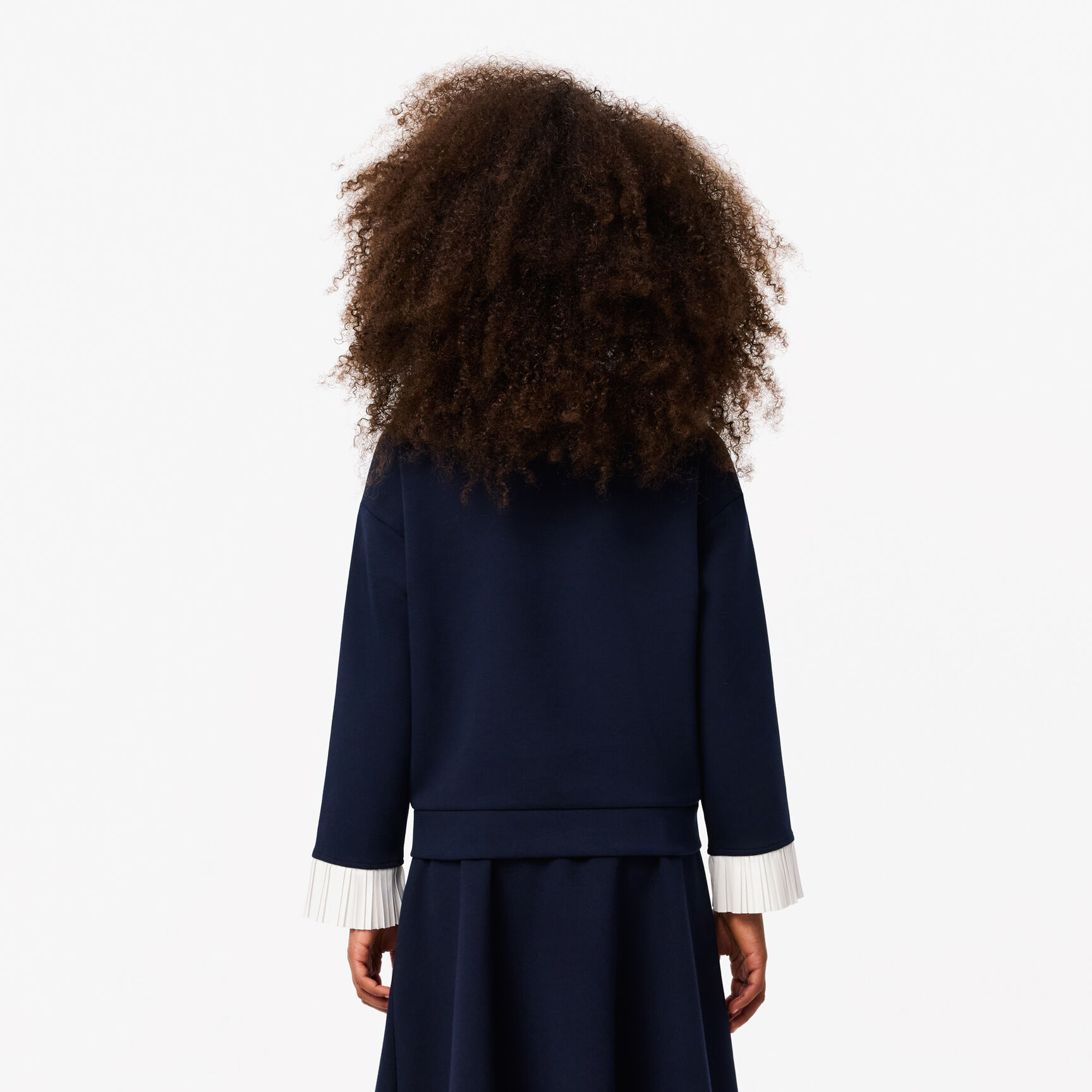 سويت شيرت ميلانو ذو لمسة نهائية مطوية سويت شيرت ميلانو ذو لمسة نهائية مطوية