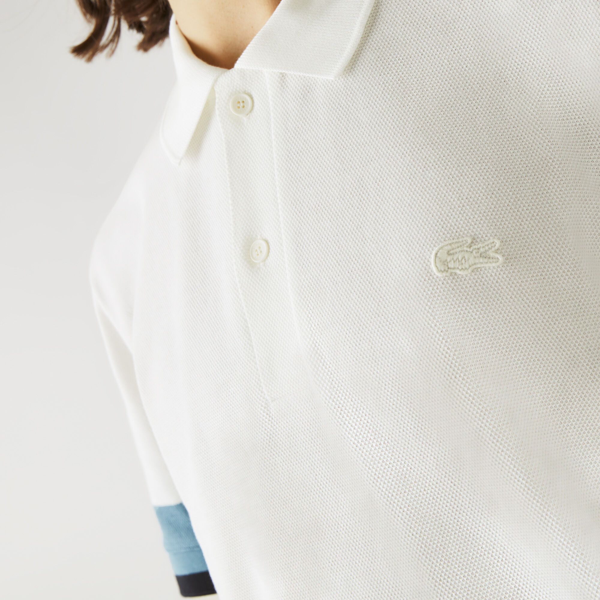 Men's Lacoste Regular Fit Textured Cotton Piqué Polo Shirt