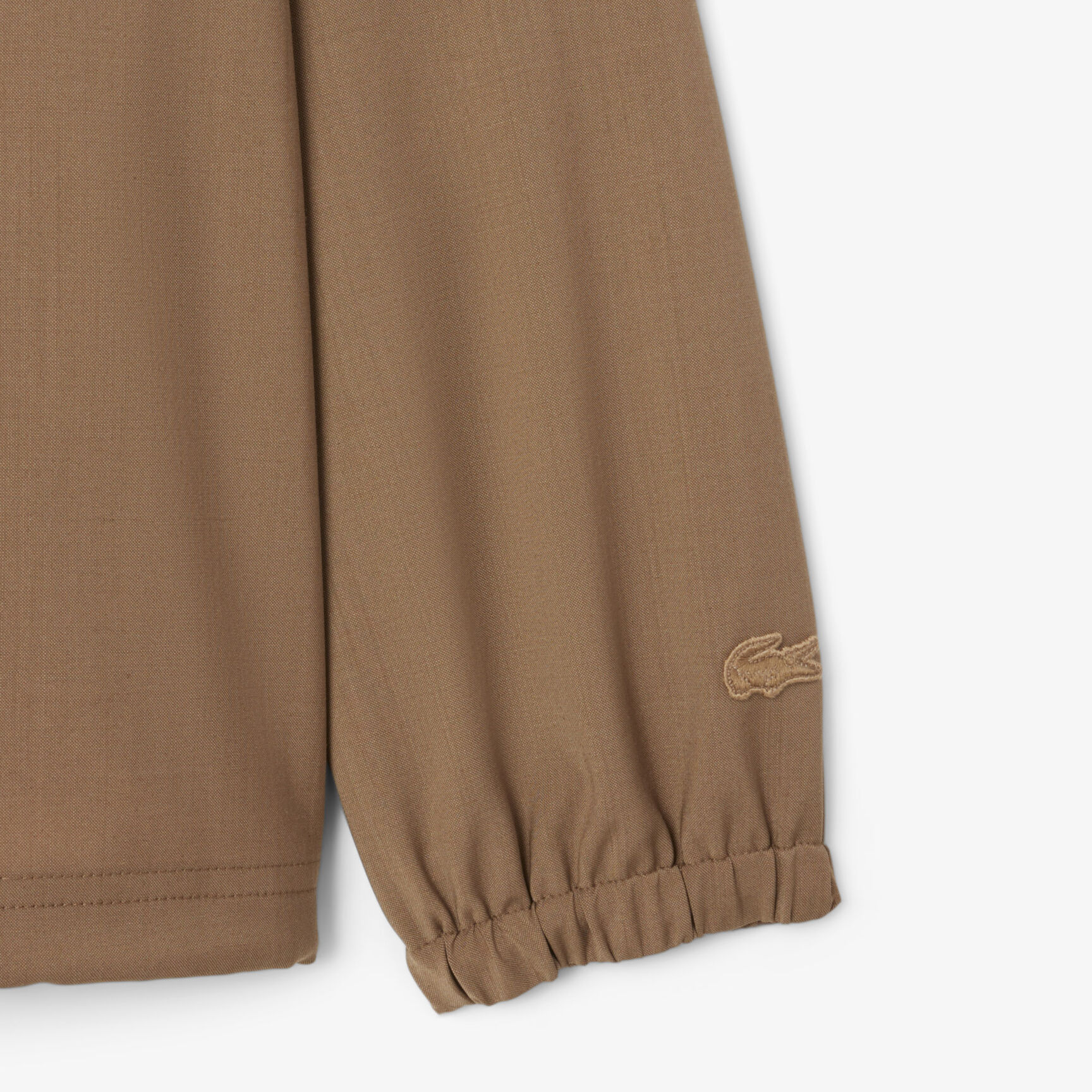 Oversized Wool Blend Popover Jacket