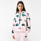 lacoste women s holiday oversized fit hooded fleece sweatshirt