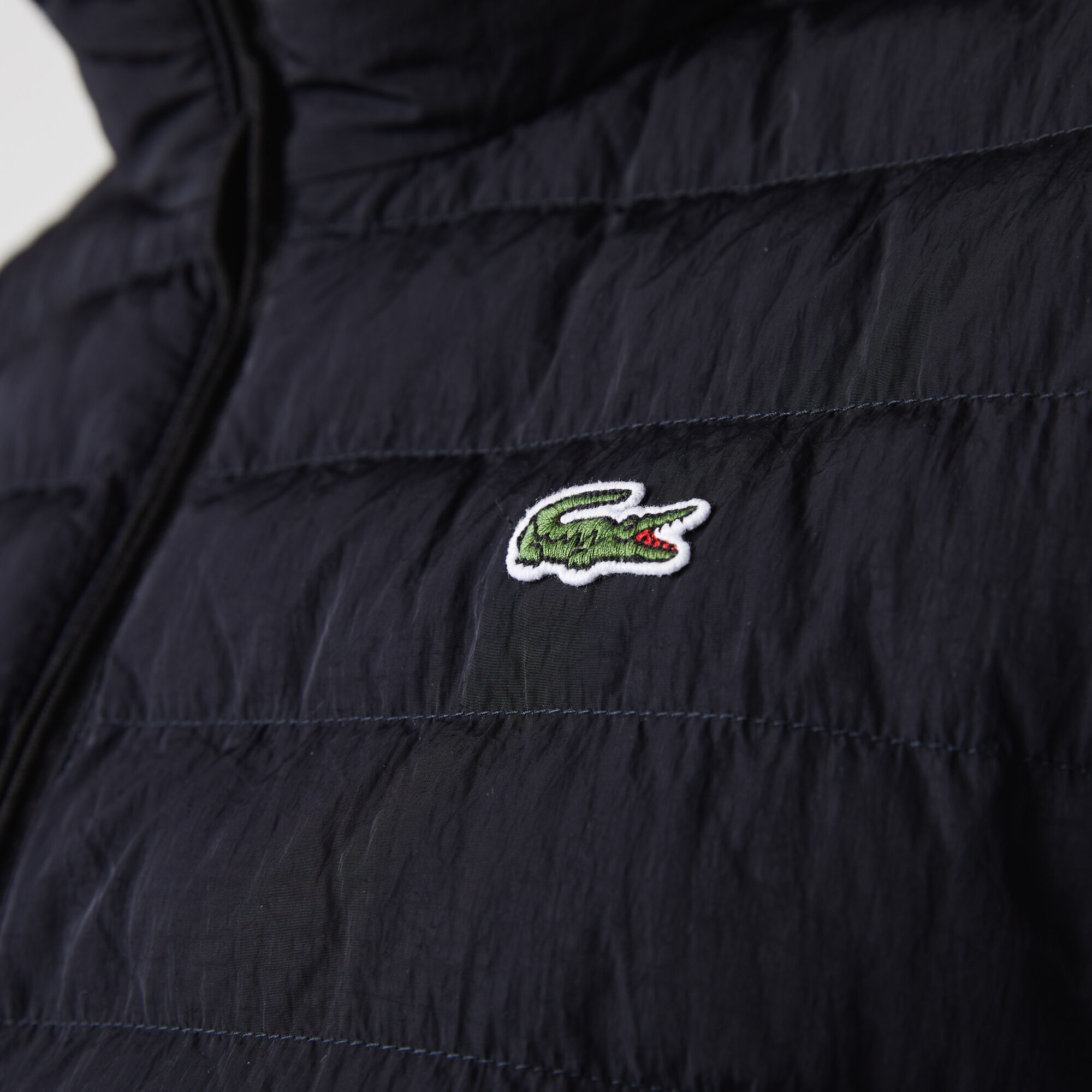 Lacoste down water resistant taffeta discount