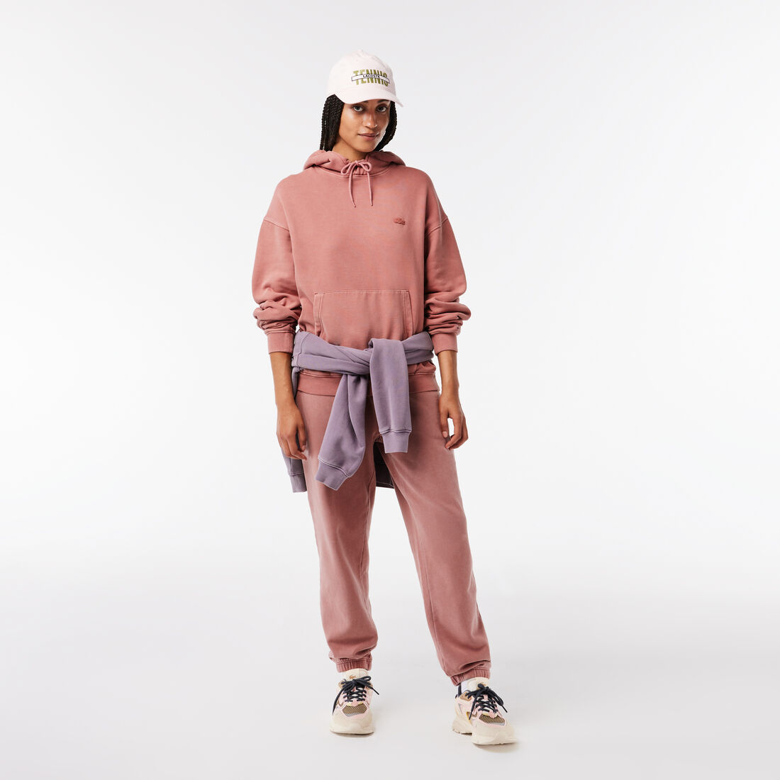 Loose Fit Cotton Fleece Jogger Hoodie Loose Fit Cotton Fleece Jogger Hoodie