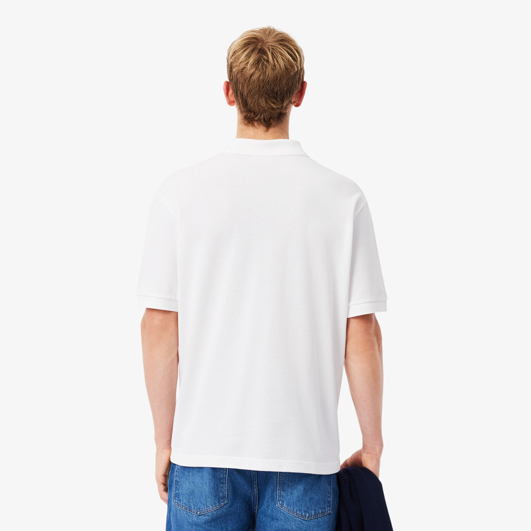 Loose Fit Heavy Pique Polo Shirt Loose Fit Heavy Pique Polo Shirt