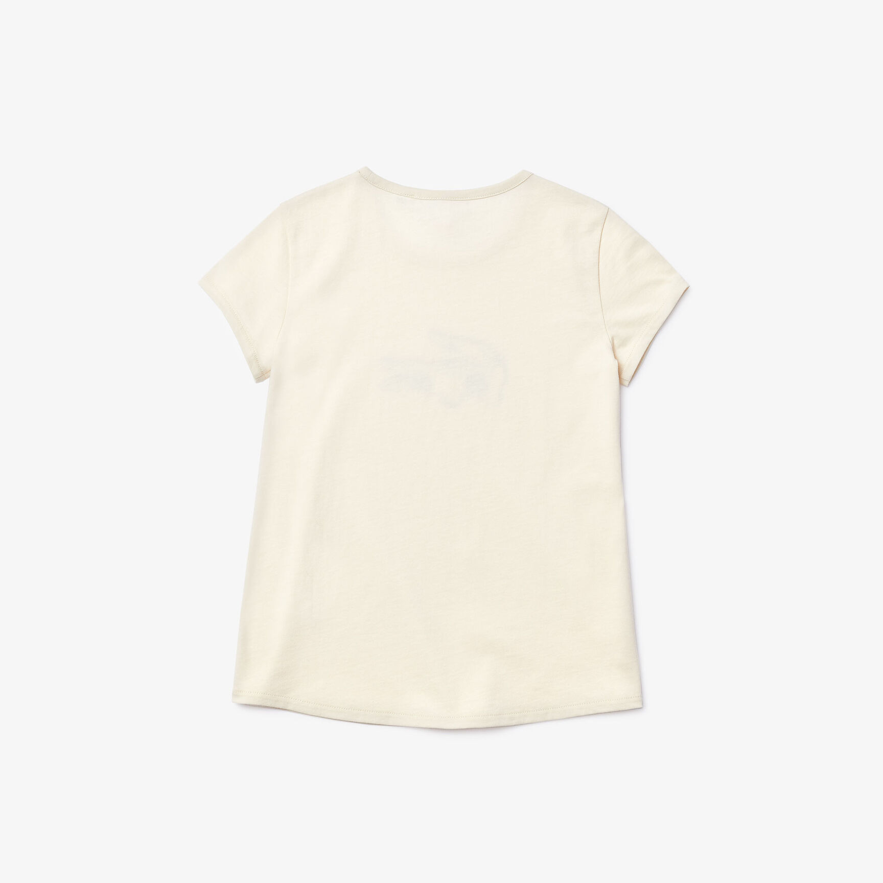 Girl&rsquo;s Printed Cotton Crew Neck T-shirt