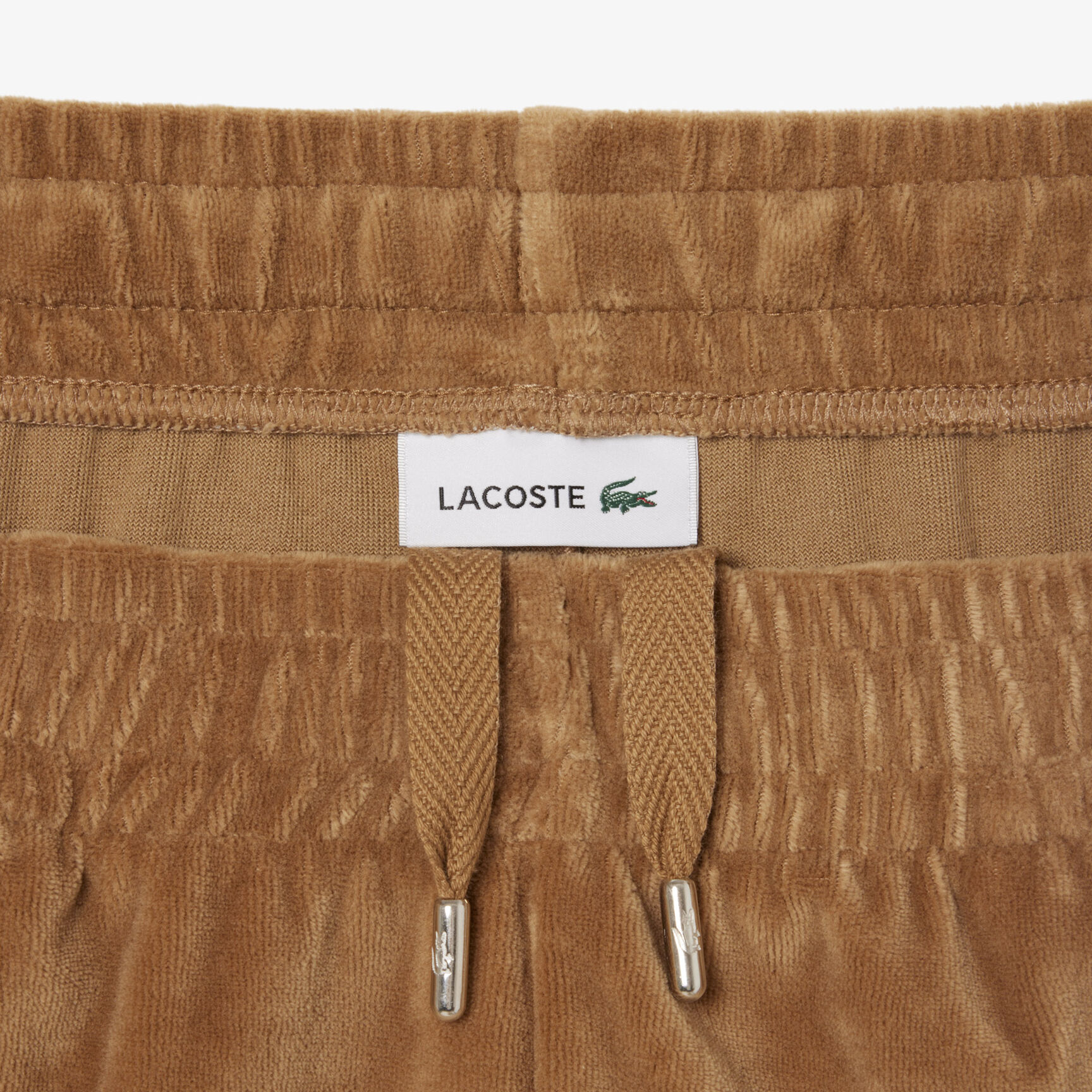 Trim Accent Velour Sweatpants