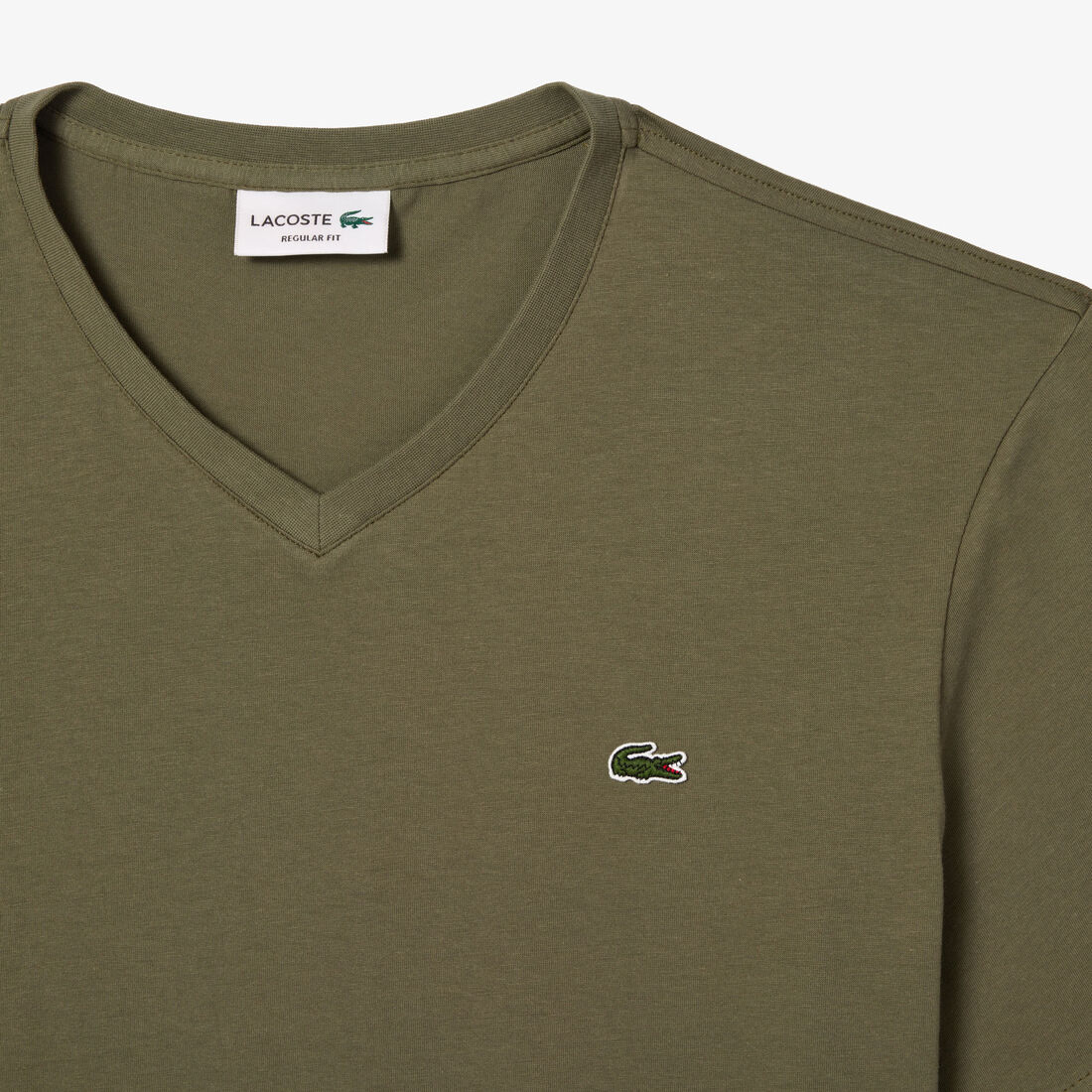 تيشيرت قطن بفتحة رقبة حرف V للرجال تيشيرت قطن بفتحة رقبة حرف V للرجال