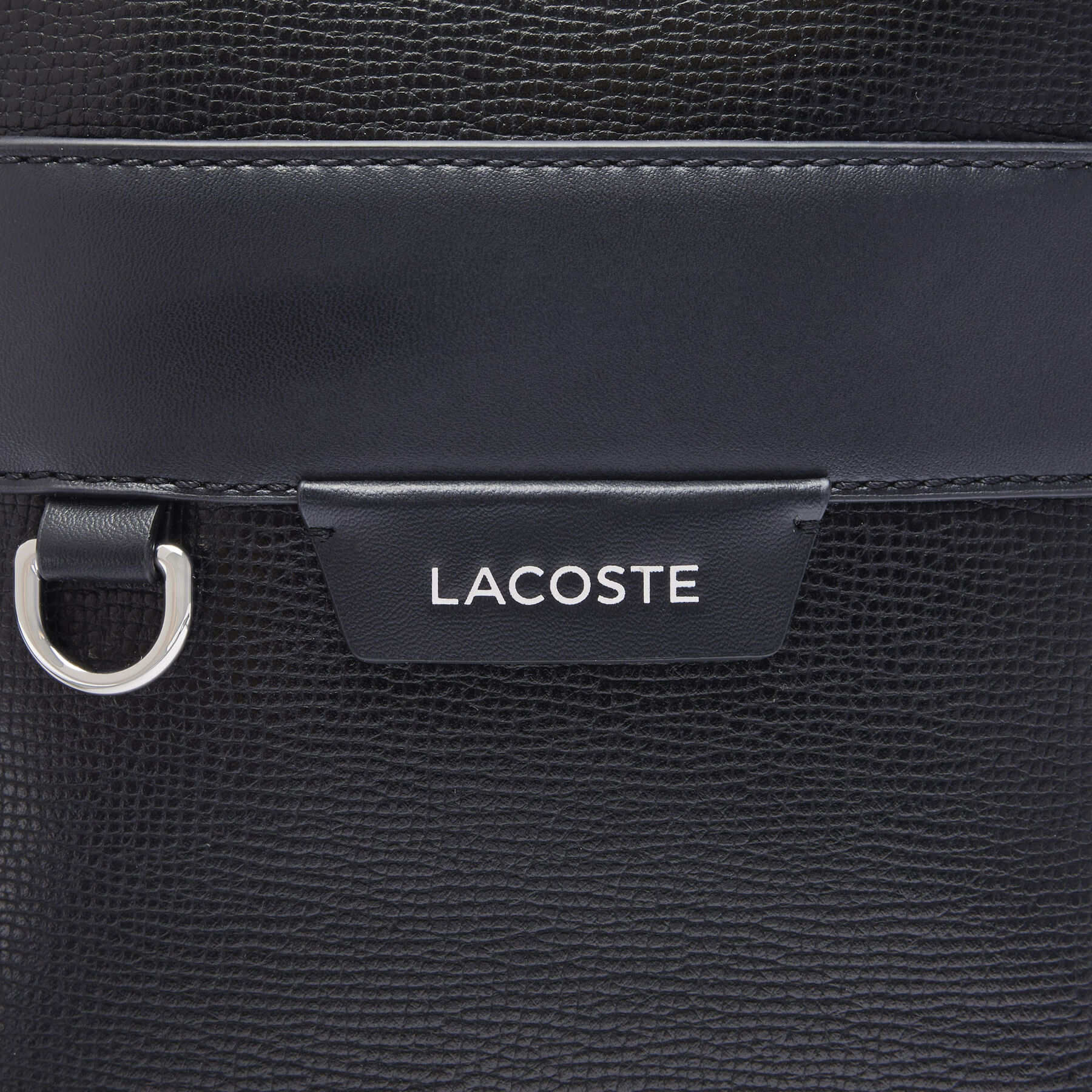 Ossian Leather Satchel lacoste ossian leather satchel