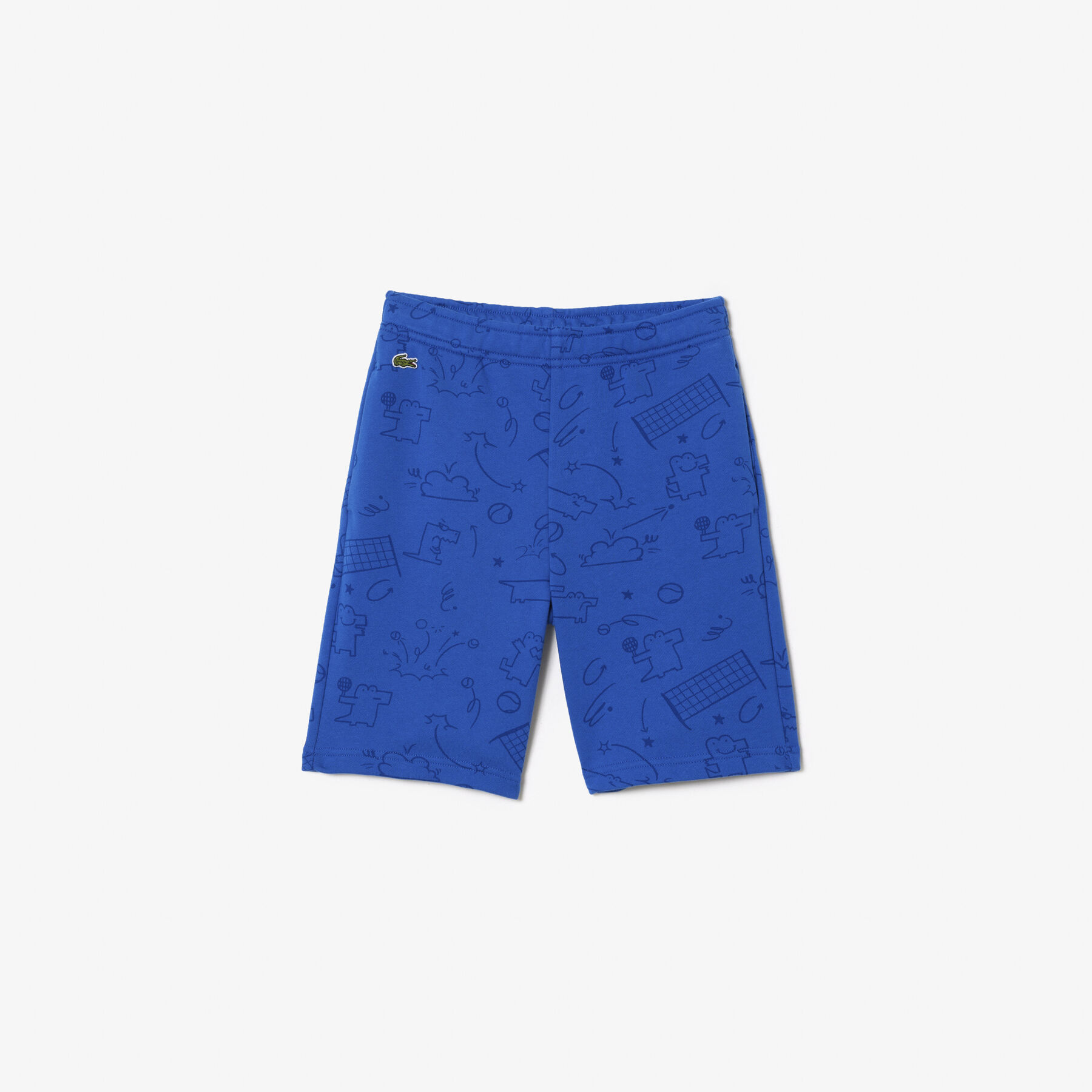 Croc Motif Fleece Shorts Croc Motif Fleece Shorts