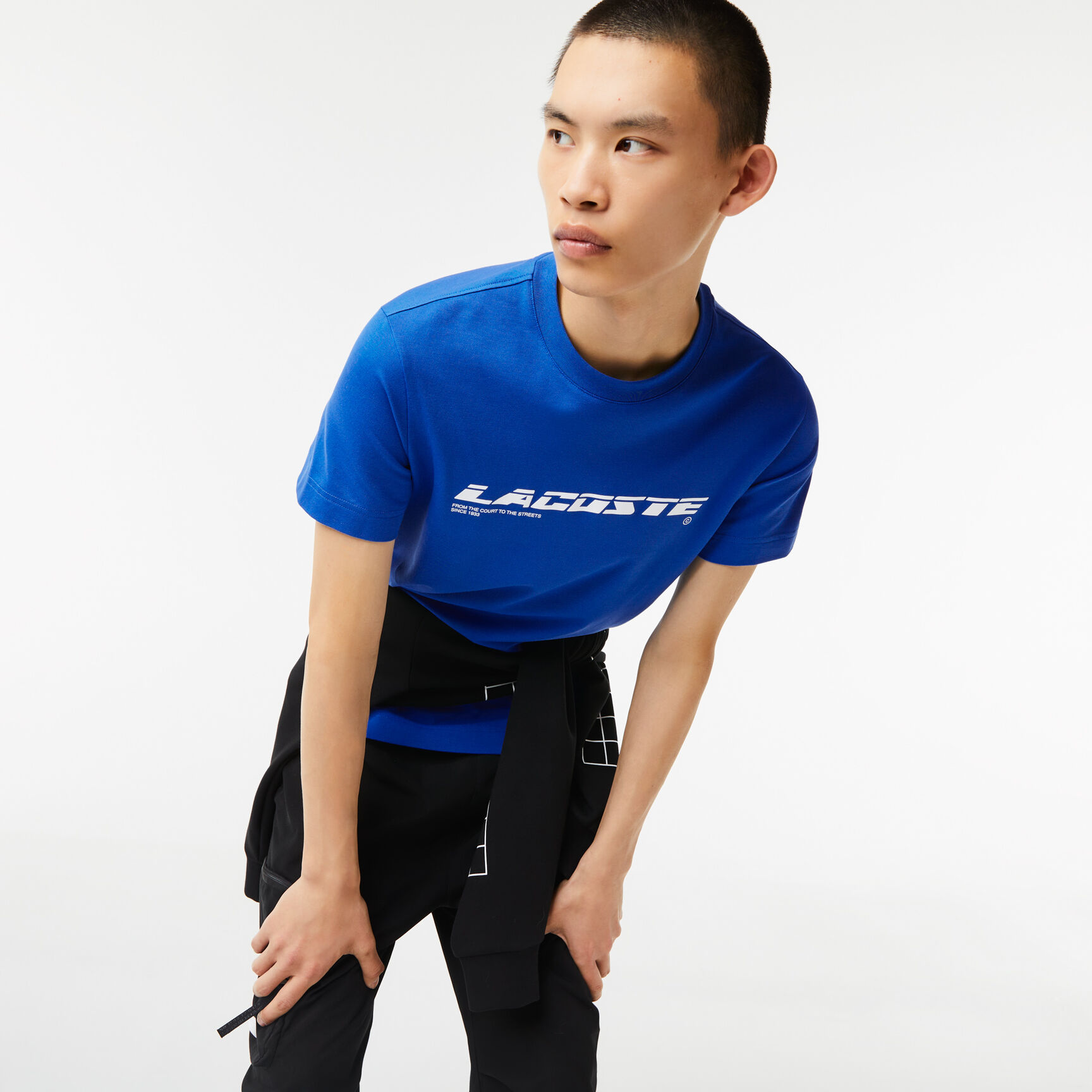 Men's Regular Fit Branded Piqué T-shirt Men's Regular Fit Branded Piqué T-shirt