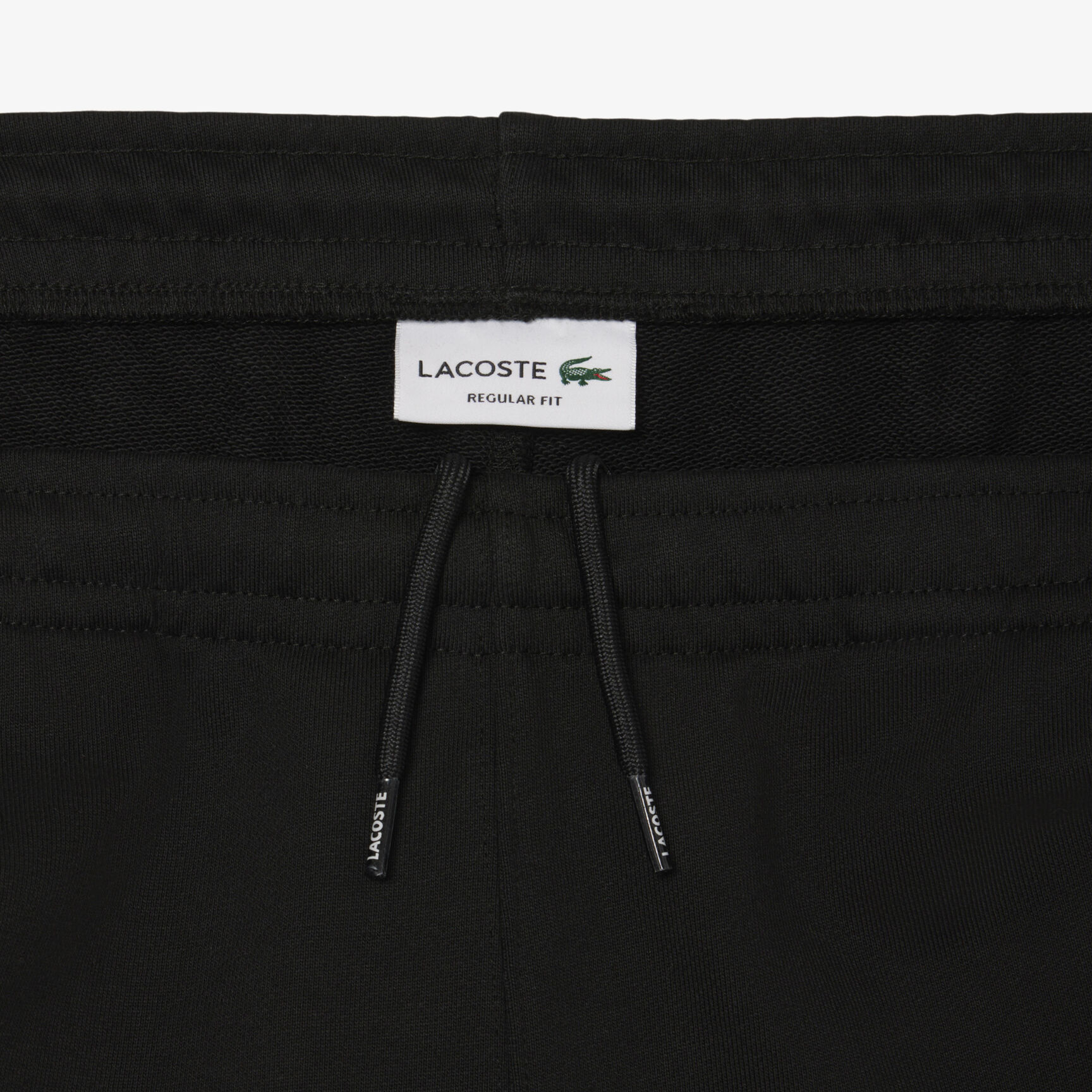 Logo Trim Cotton Fleece Shorts