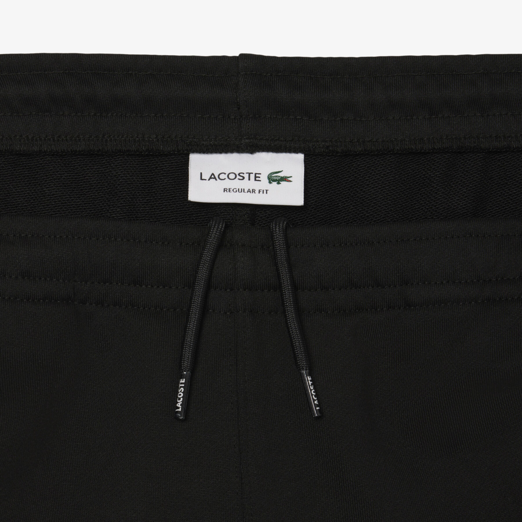 Logo Trim Cotton Fleece Shorts lacoste logo trim cotton fleece shorts