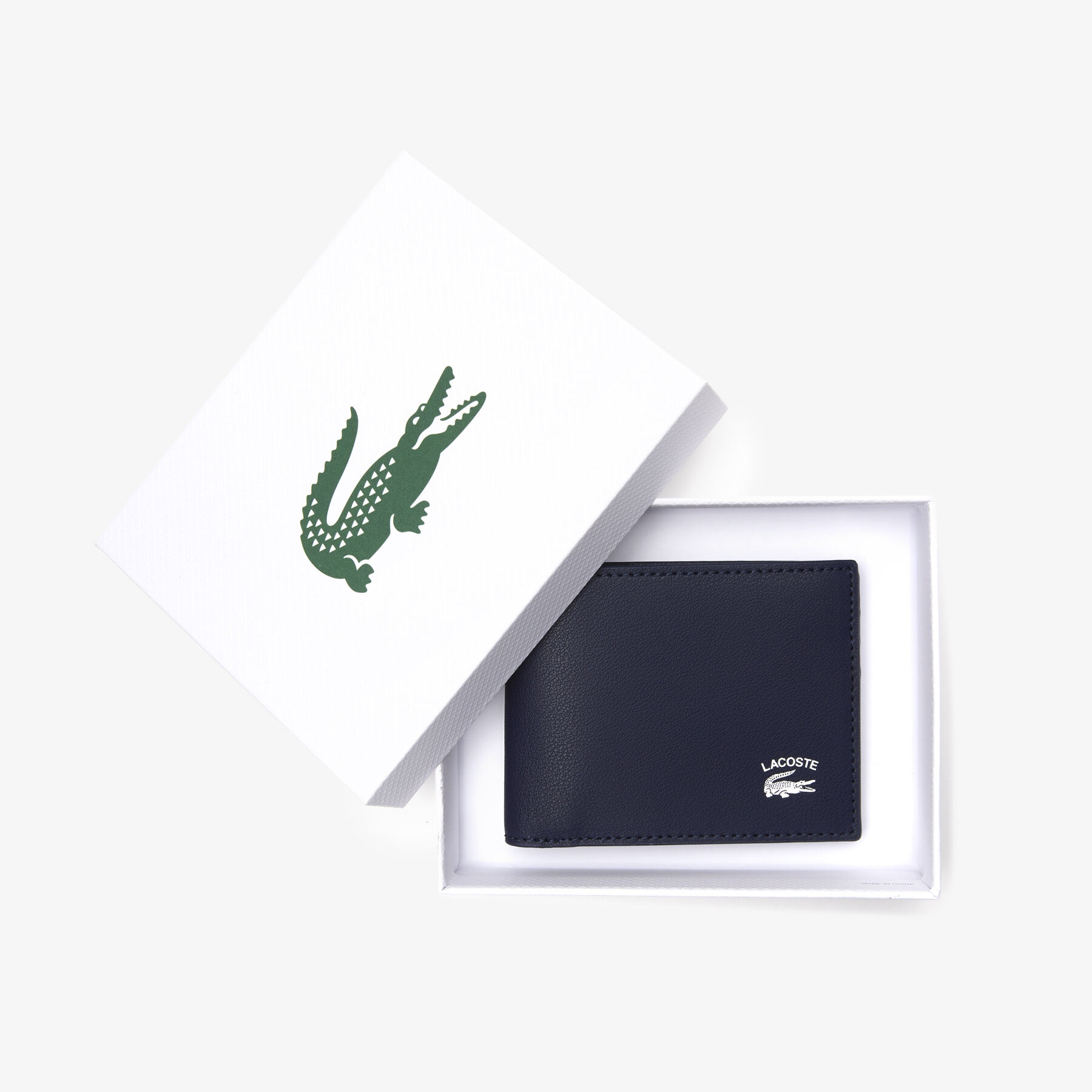 Men's Lacoste Interior Card Slot Foldable Wallet men s lacoste interior card slot foldable wallet