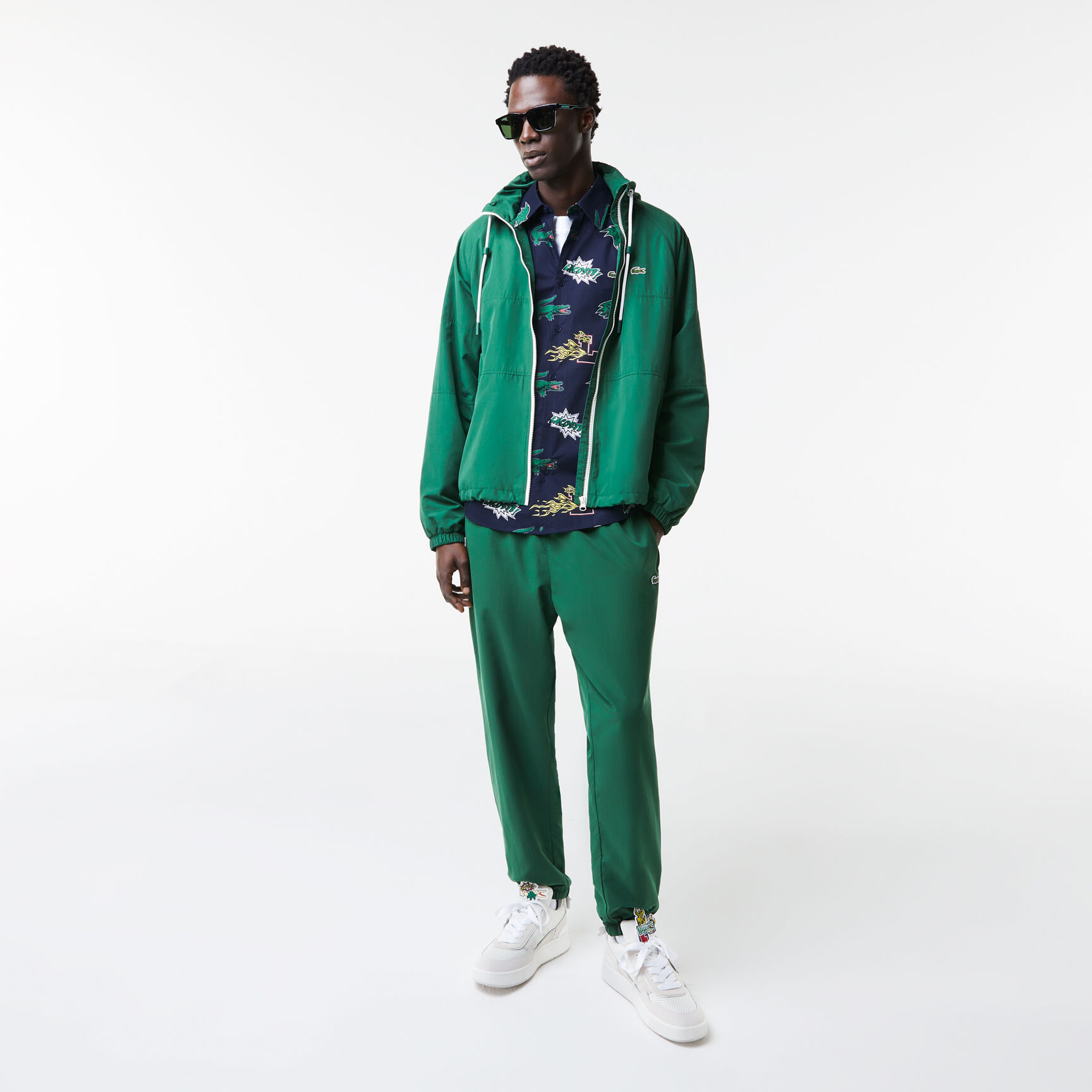 Men's Lacoste Holiday Regular Fit Crocodile Print Shirt Men's Lacoste Holiday Regular Fit Crocodile Print Shirt