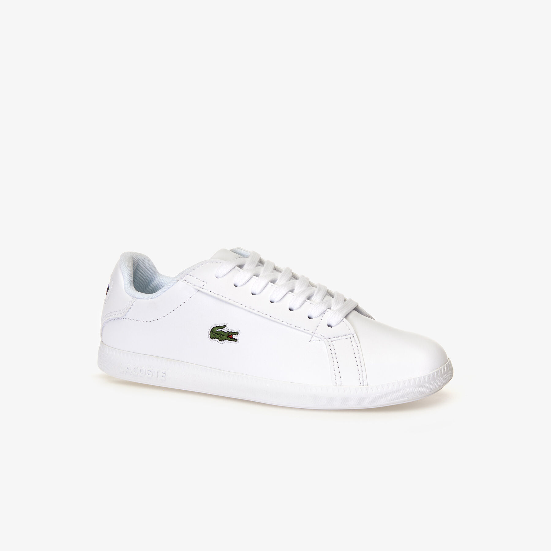 Women's Graduate Tonal Leather Trainers lacoste women s graduate tonal leather trainers