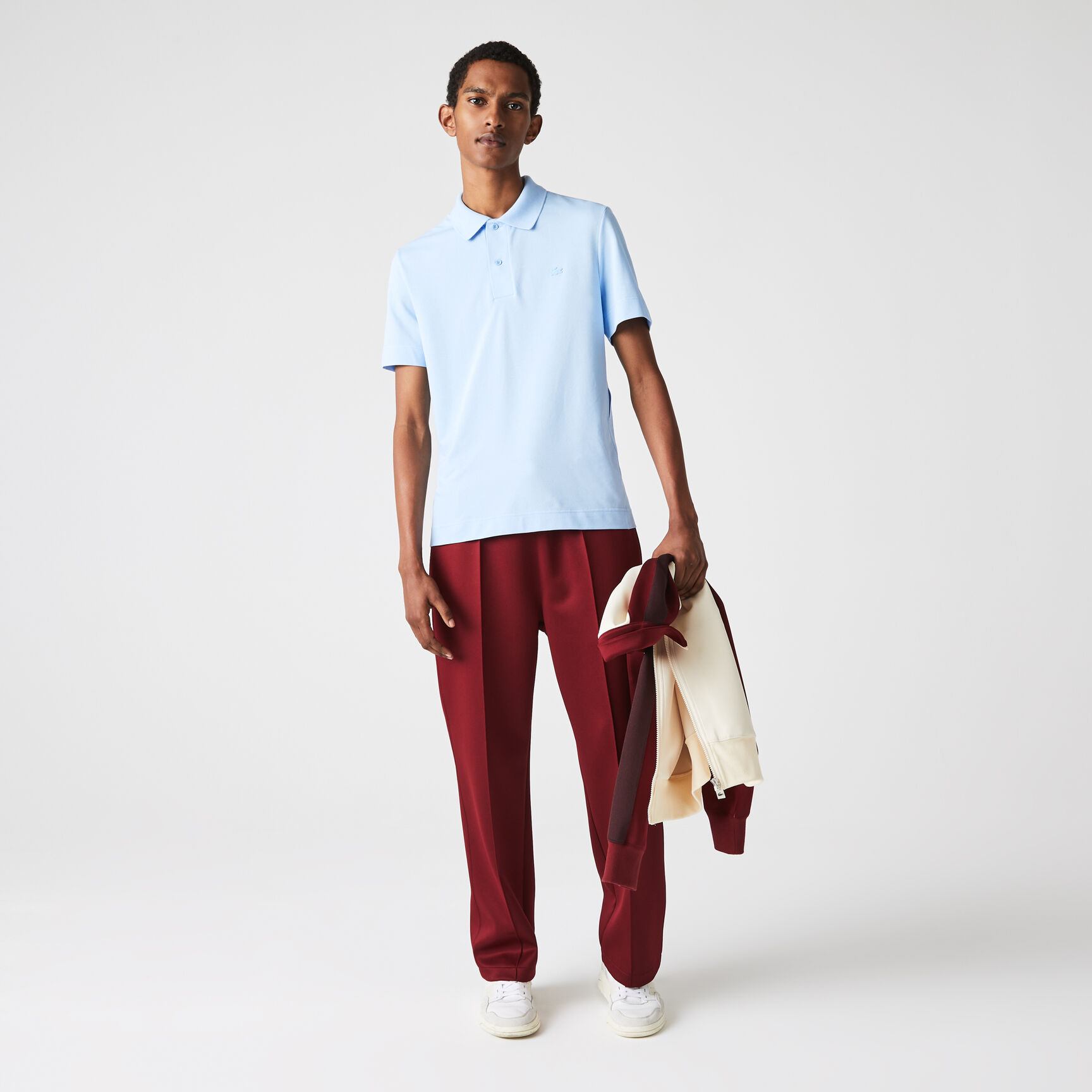 بولو بيكيه الخفيف المسامي للرجال من Lacoste بولو بيكيه الخفيف المسامي للرجال من Lacoste