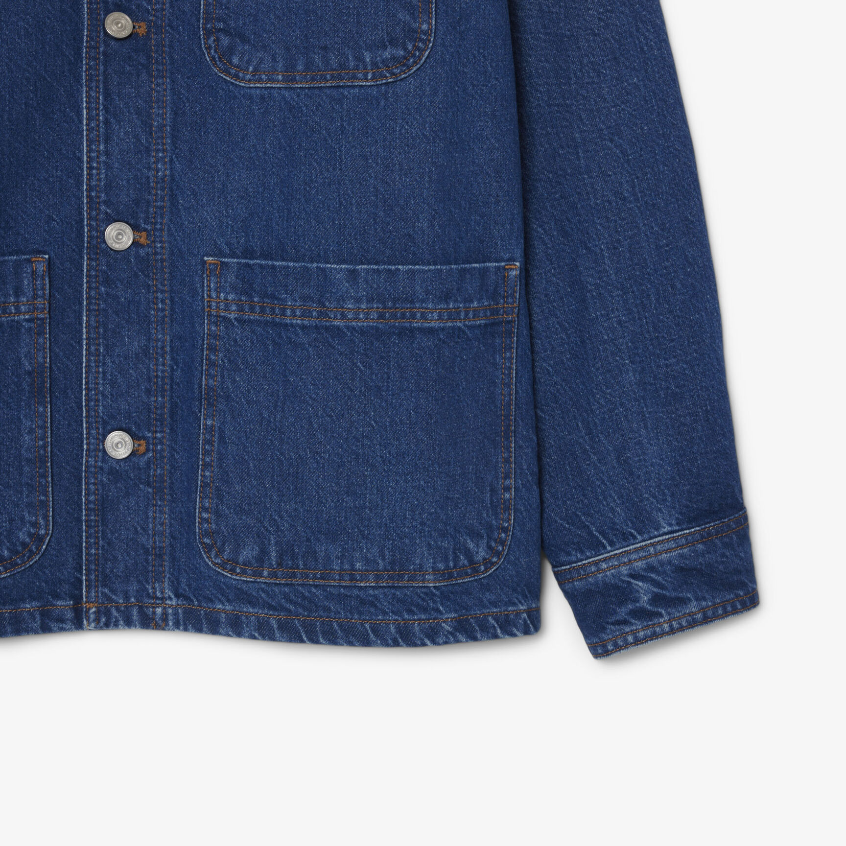 Heavy Cotton Denim Overshirt Jacket Heavy Cotton Denim Overshirt Jacket